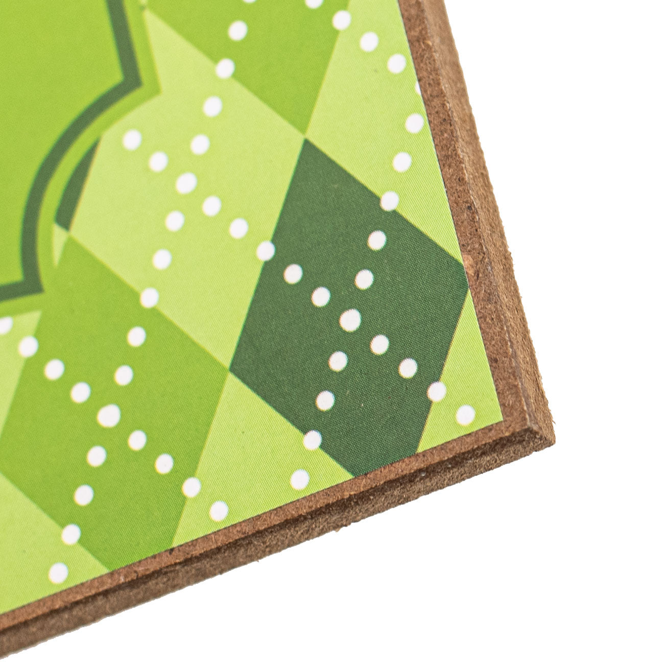 12" Wooden Sign: Leprechauns Welcome detail photo 3