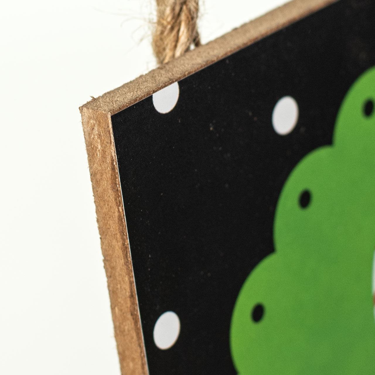 12" Wooden Sign: Making Christmas Sweet detail photo 3