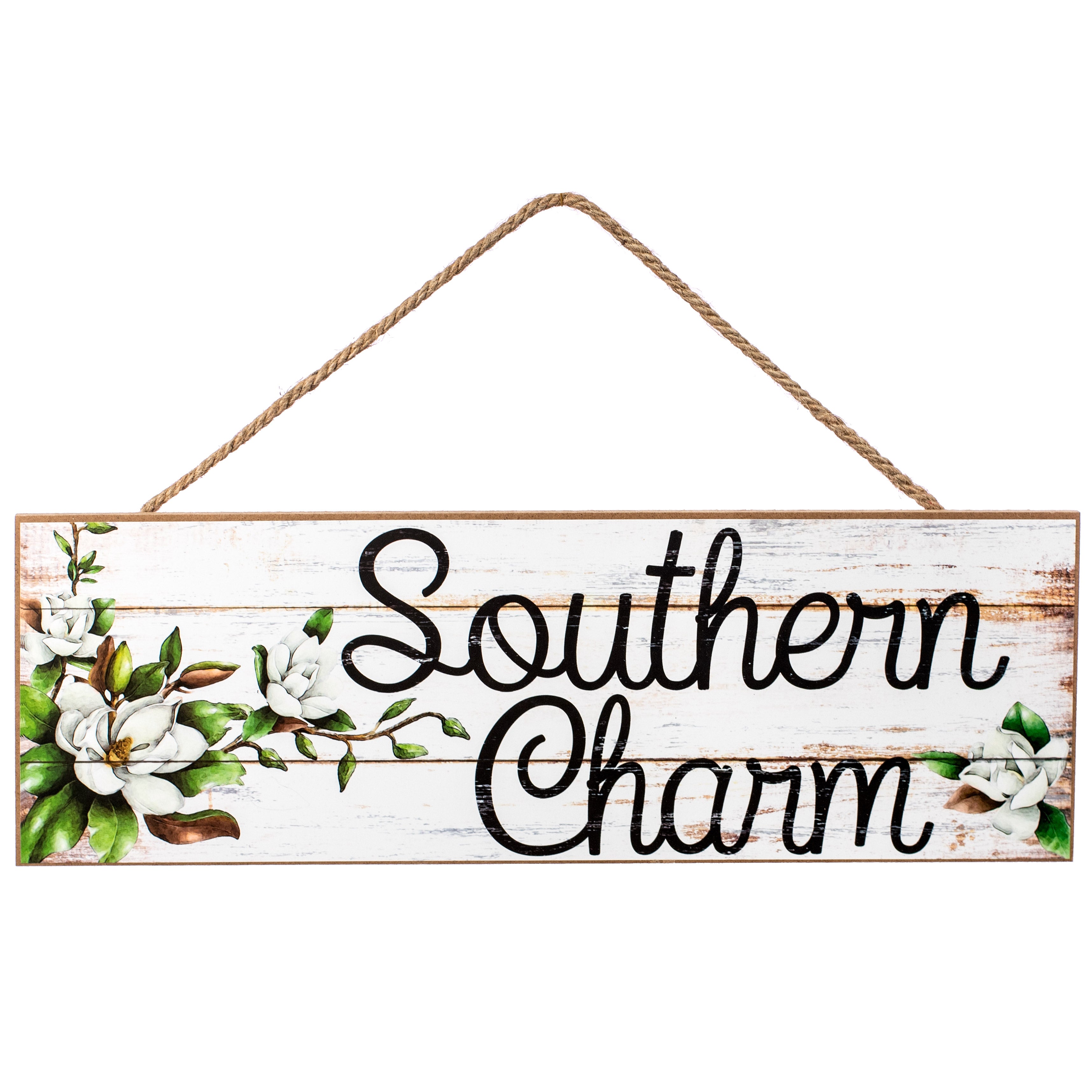 15" Wooden Sign: Southern Charm Item Number: AP8085