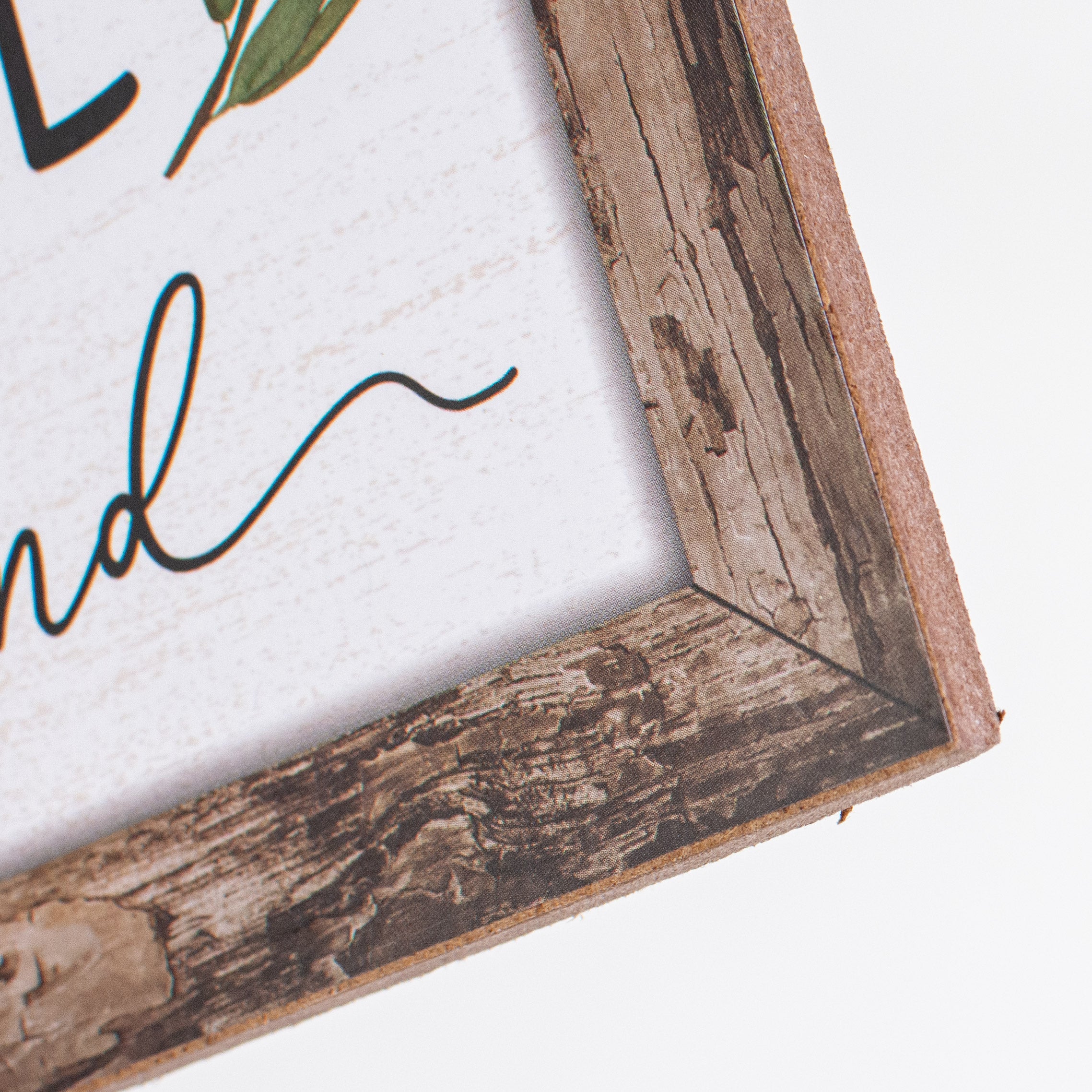 12" Wooden Sign: Stay Humble detail photo 3