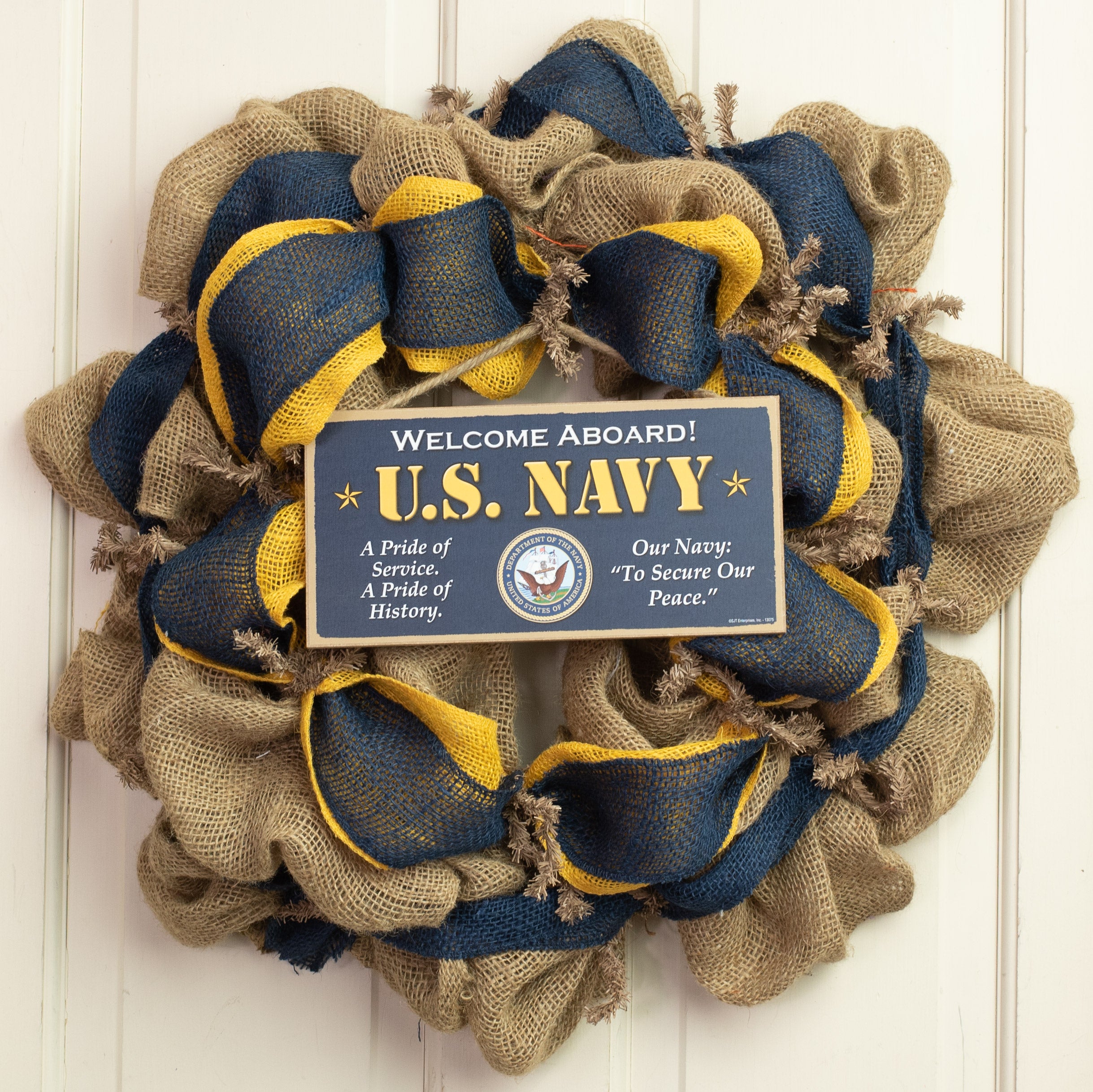10" Wooden Sign: US Navy Lifestyle Photo