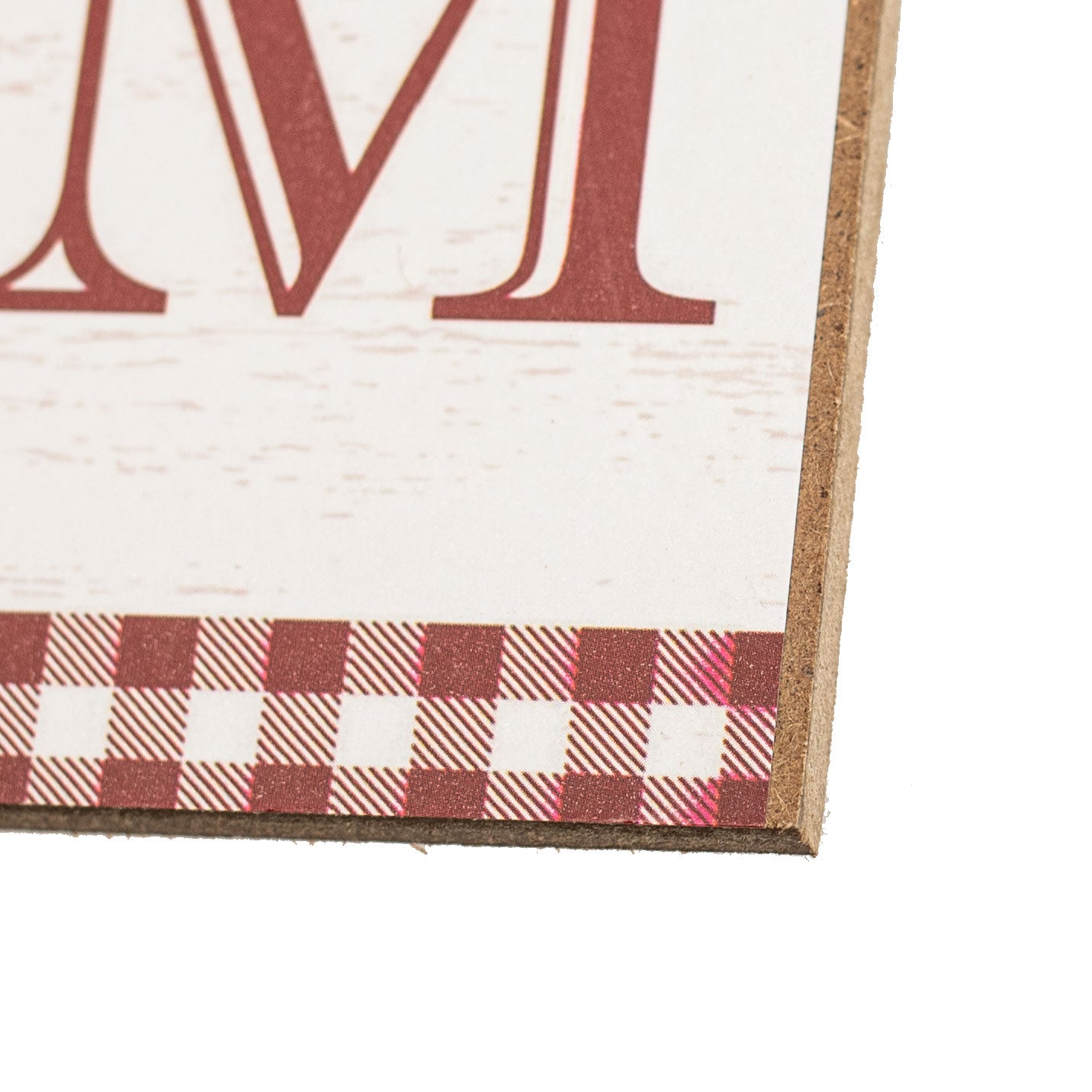 12" Wooden Sign: Welcome To Our Farm detail photo 3
