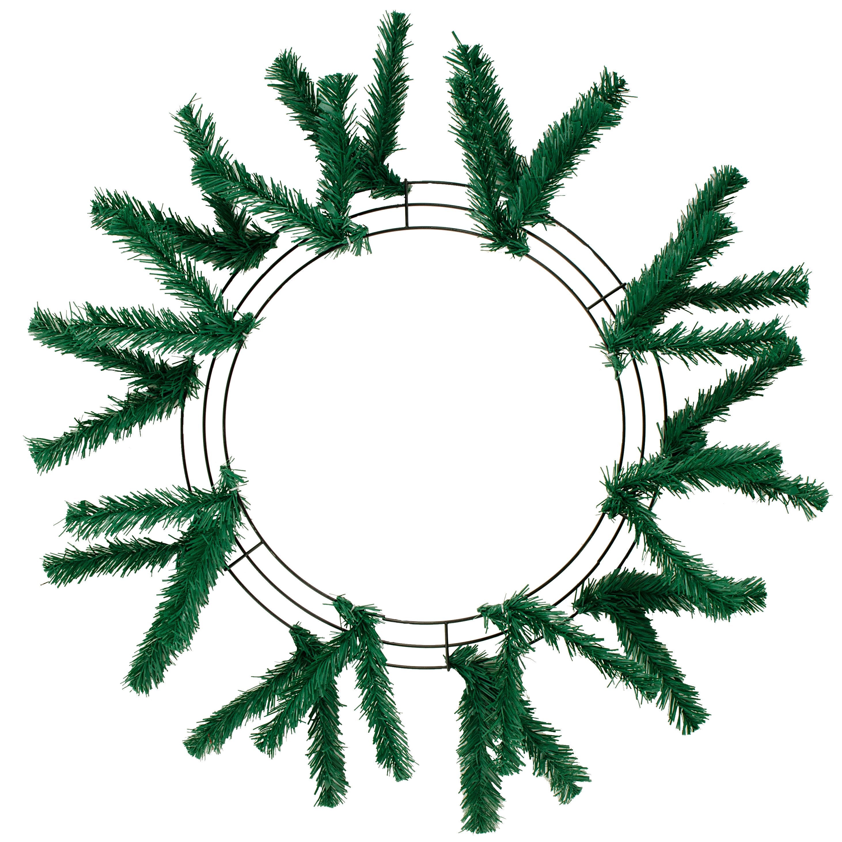 15-24" Work Wreath Form: Emerald Green Item Number: XX748806