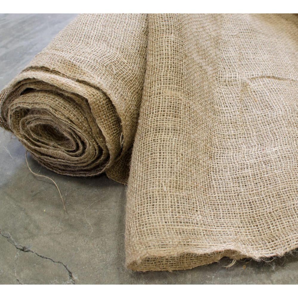 50 Wide Bulk Burlap Fabric Loose Weave 25 Yard Roll [jh