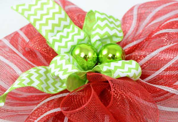 Deco Mesh Christmas Candy Wreath – Craft Outlet / inspiration