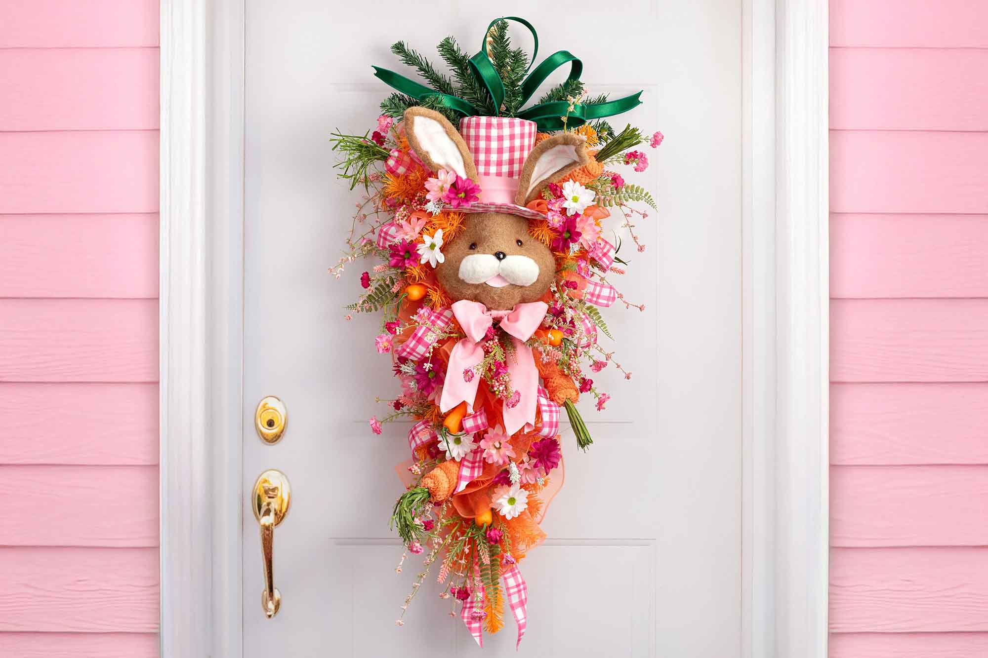 Turn a Carrot Into Art! 🥕 DIY Carrot Door Swag