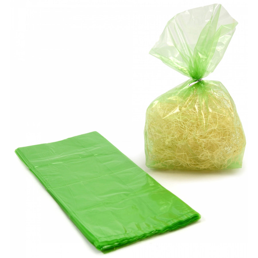 Cello Treat Bags: Green (36)