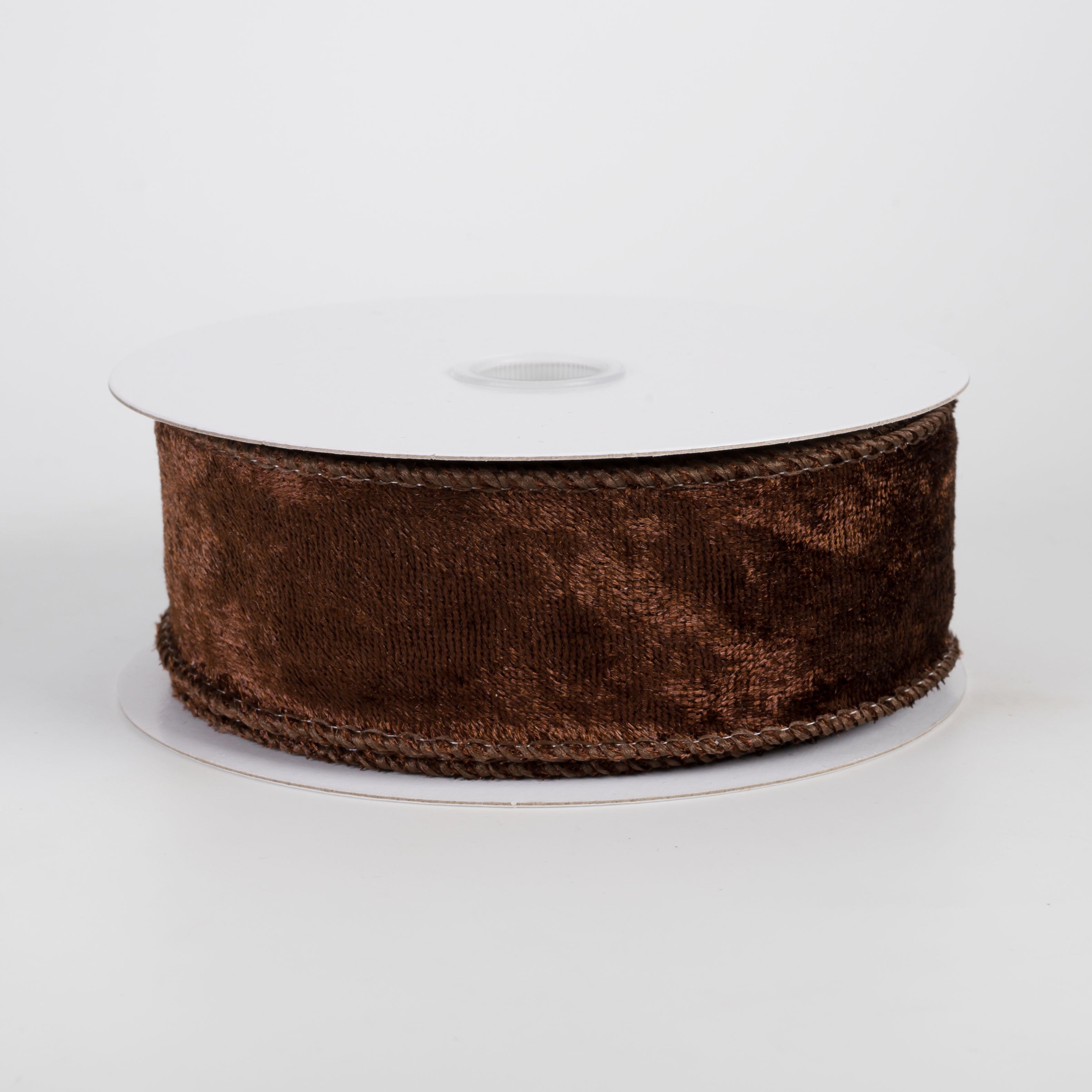 1.5" Lush Velvet Ribbon: Chocolate (10 Yards) Item Number: 72430-09-38