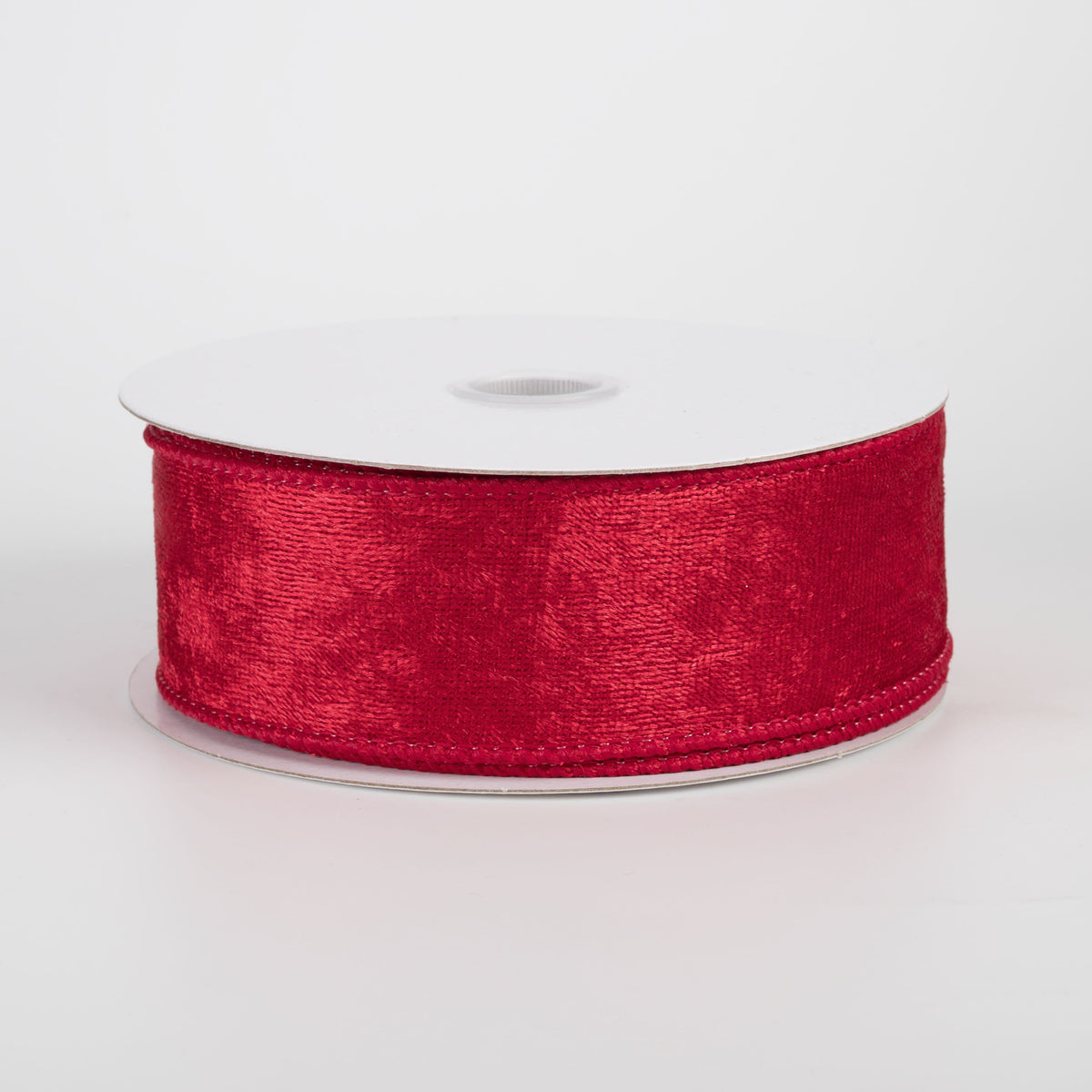 1.5" Lush Velvet Ribbon: Red (10 Yards) Item Number: 72430-09-12