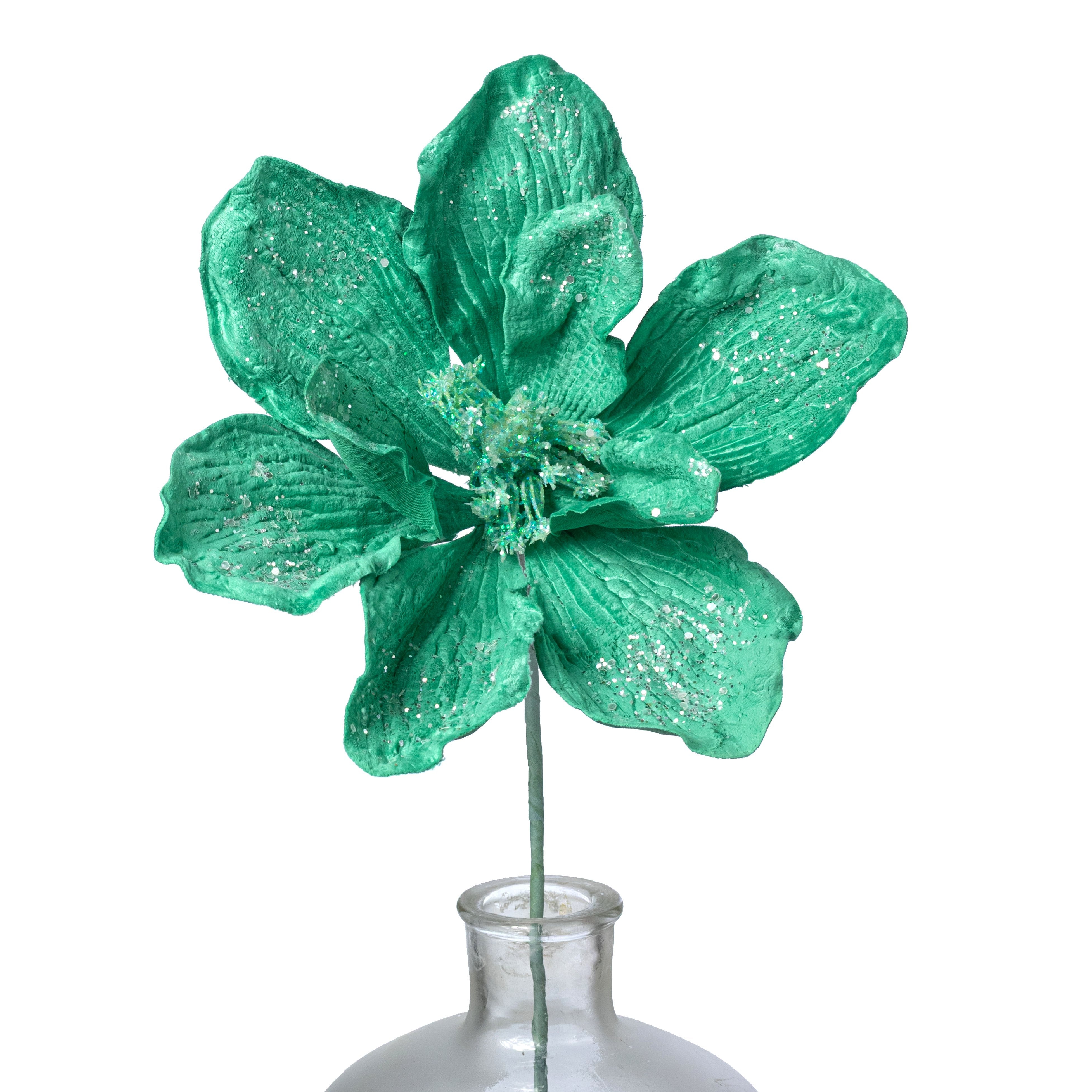 10" x 24" Velvet Magnolia Stem: Mint Green Item Number: 86795MINT