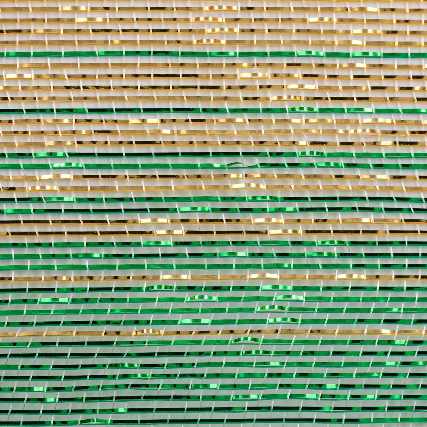 10" Metallic OmbrÃ© Mesh: Mardi Gras detail photo 3