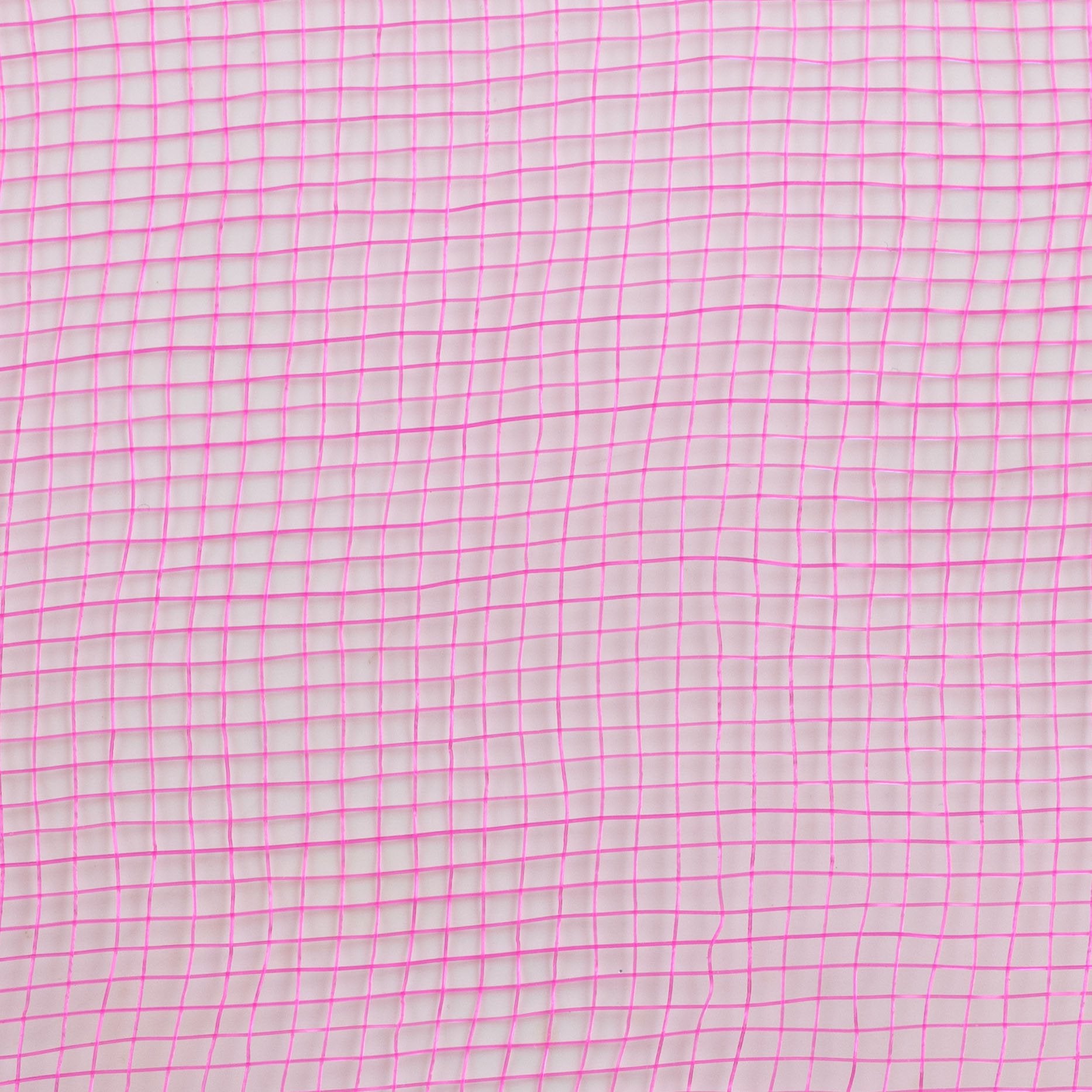 10" Poly Deco Mesh: Neon Hot Pink detail photo 3