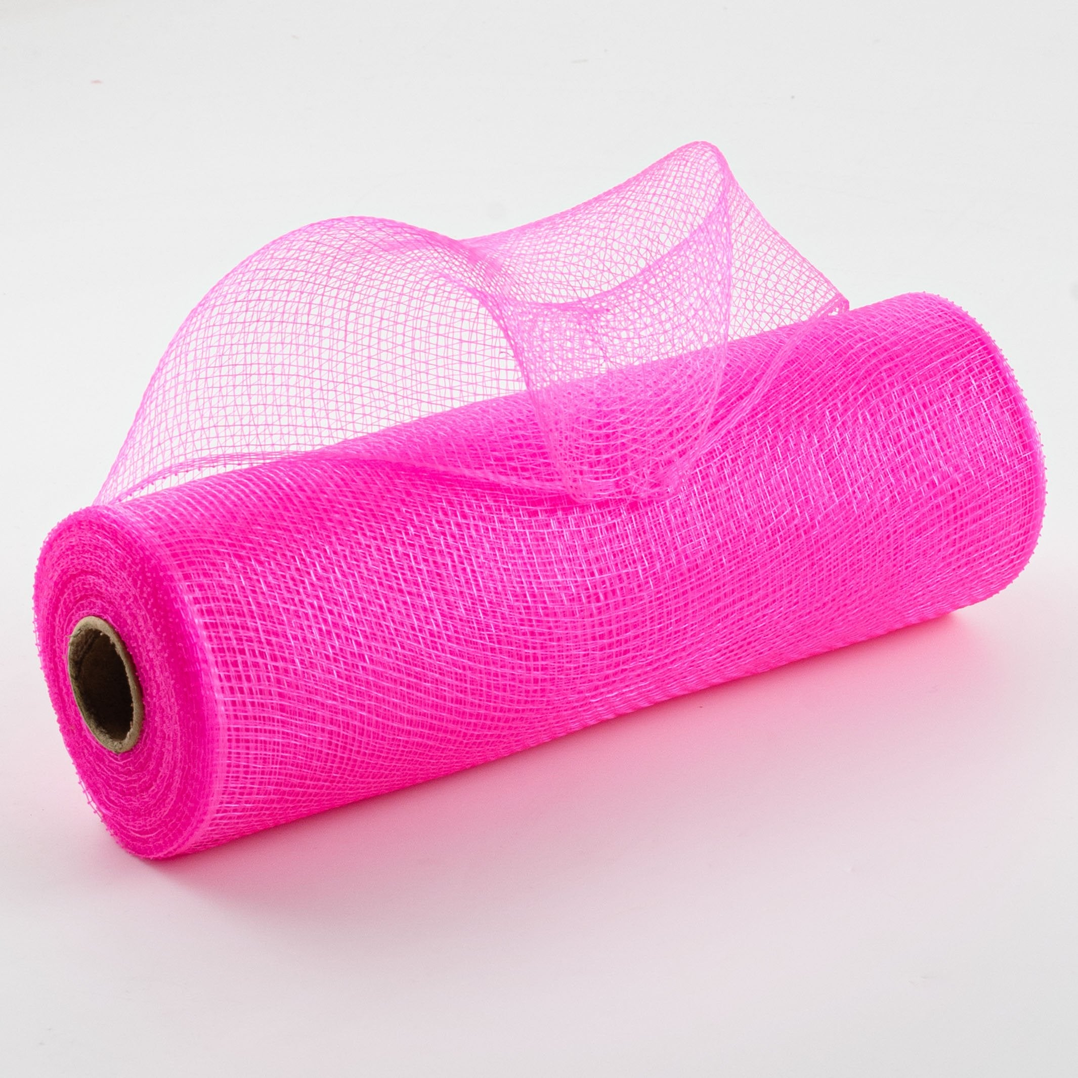 10" Poly Deco Mesh: Neon Hot Pink Item Number: RE200011