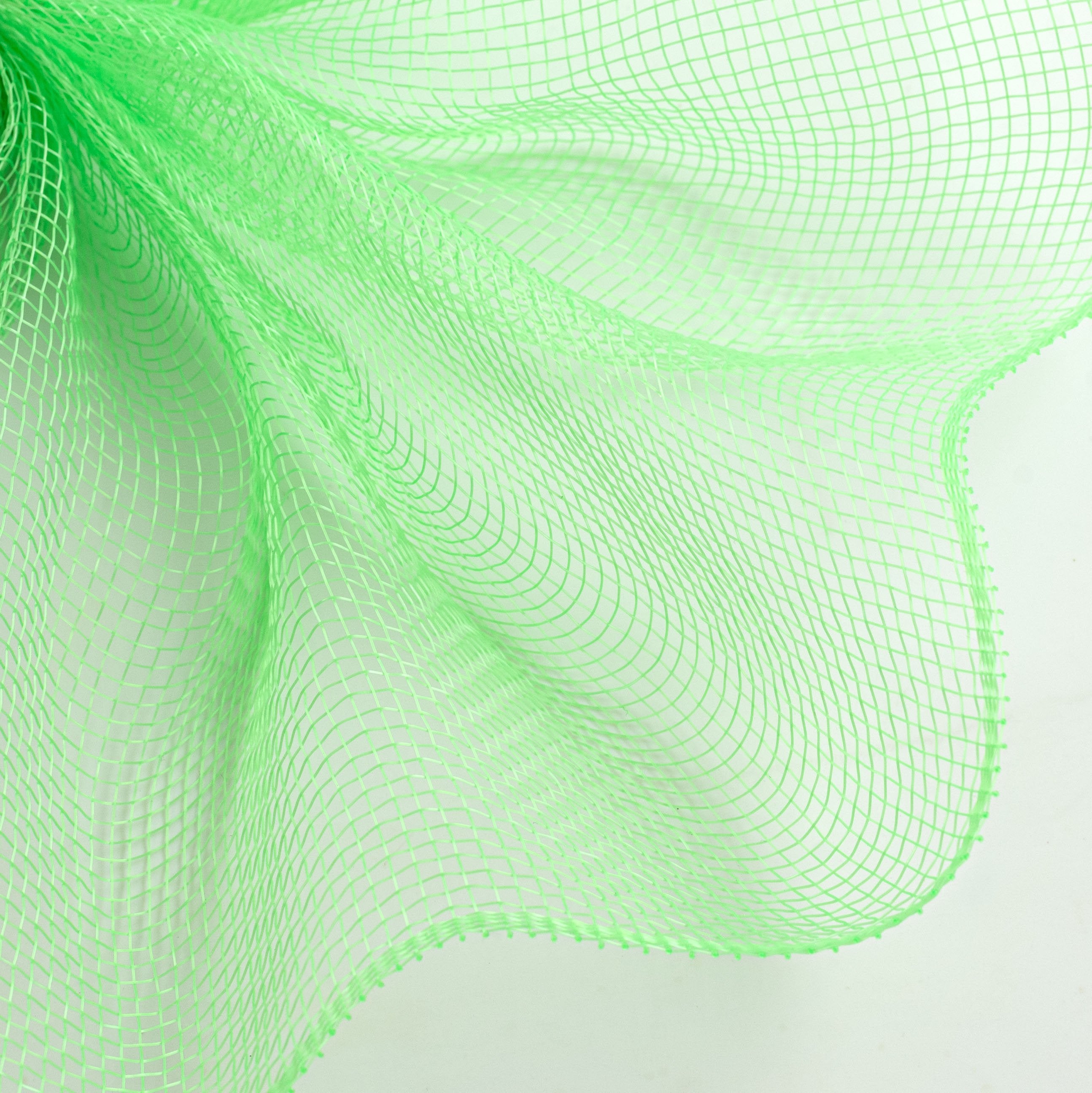 10" Poly Deco Mesh: Neon Lime Green Lifestyle Photo