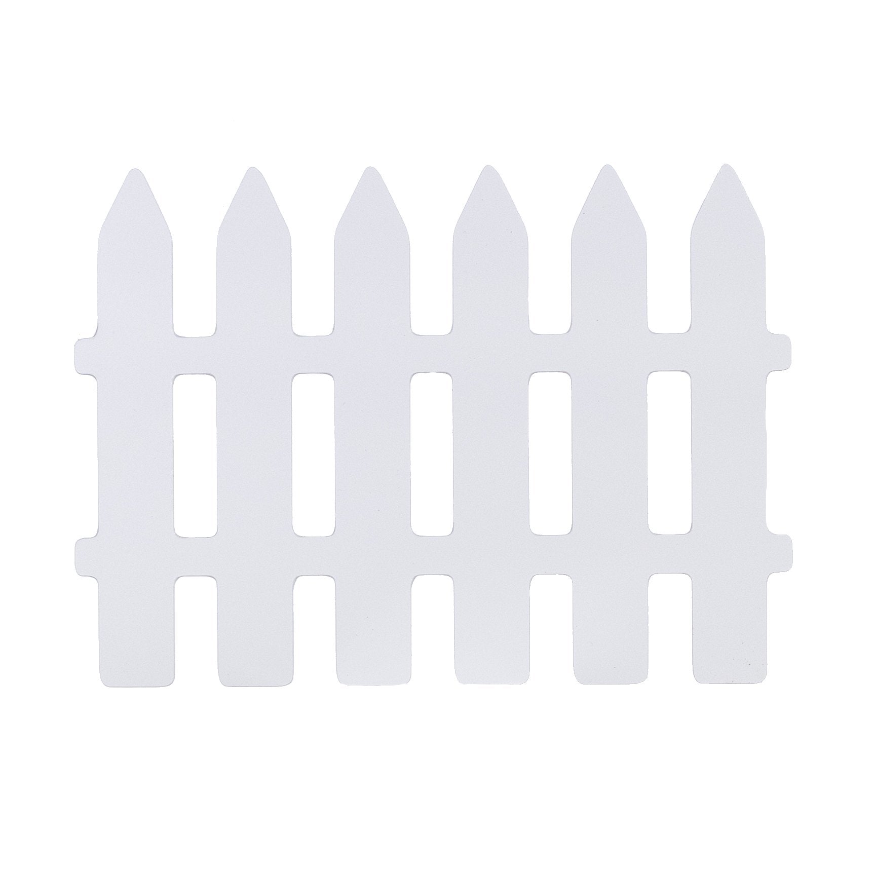 11" White Picket Fence Decoration Item Number: CD1186NH