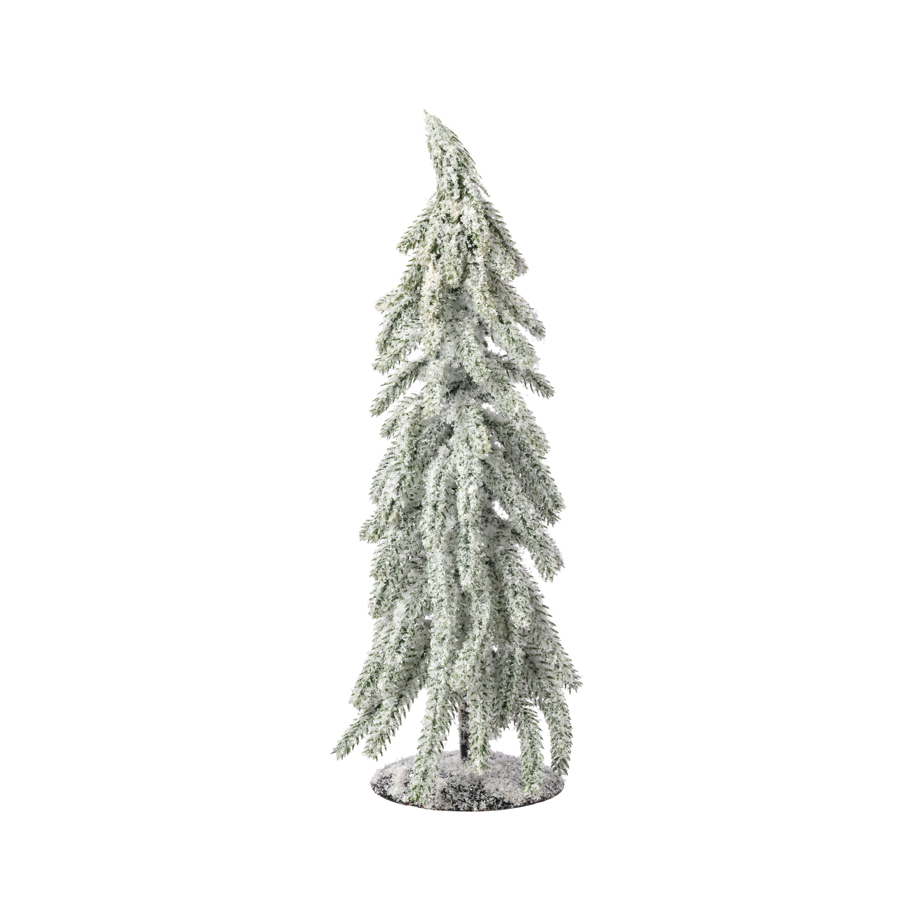 12" Flocked Snowy Christmas Tree Table Decor Item Number: 570830