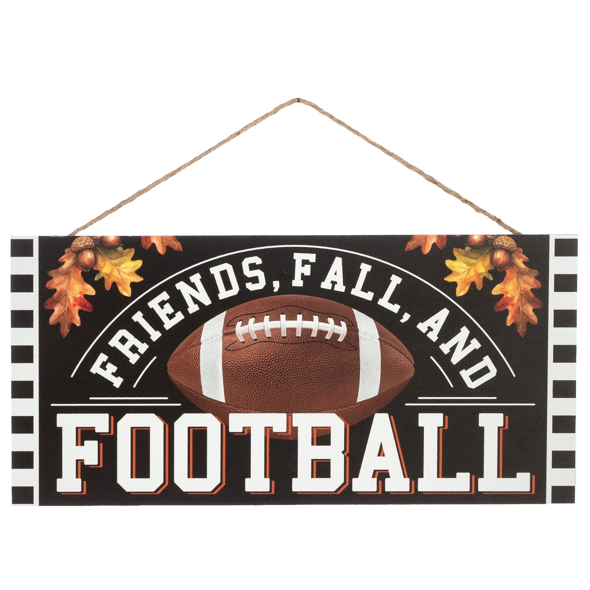 12" Wooden Sign: Friends Fall Football Item Number: AP7458