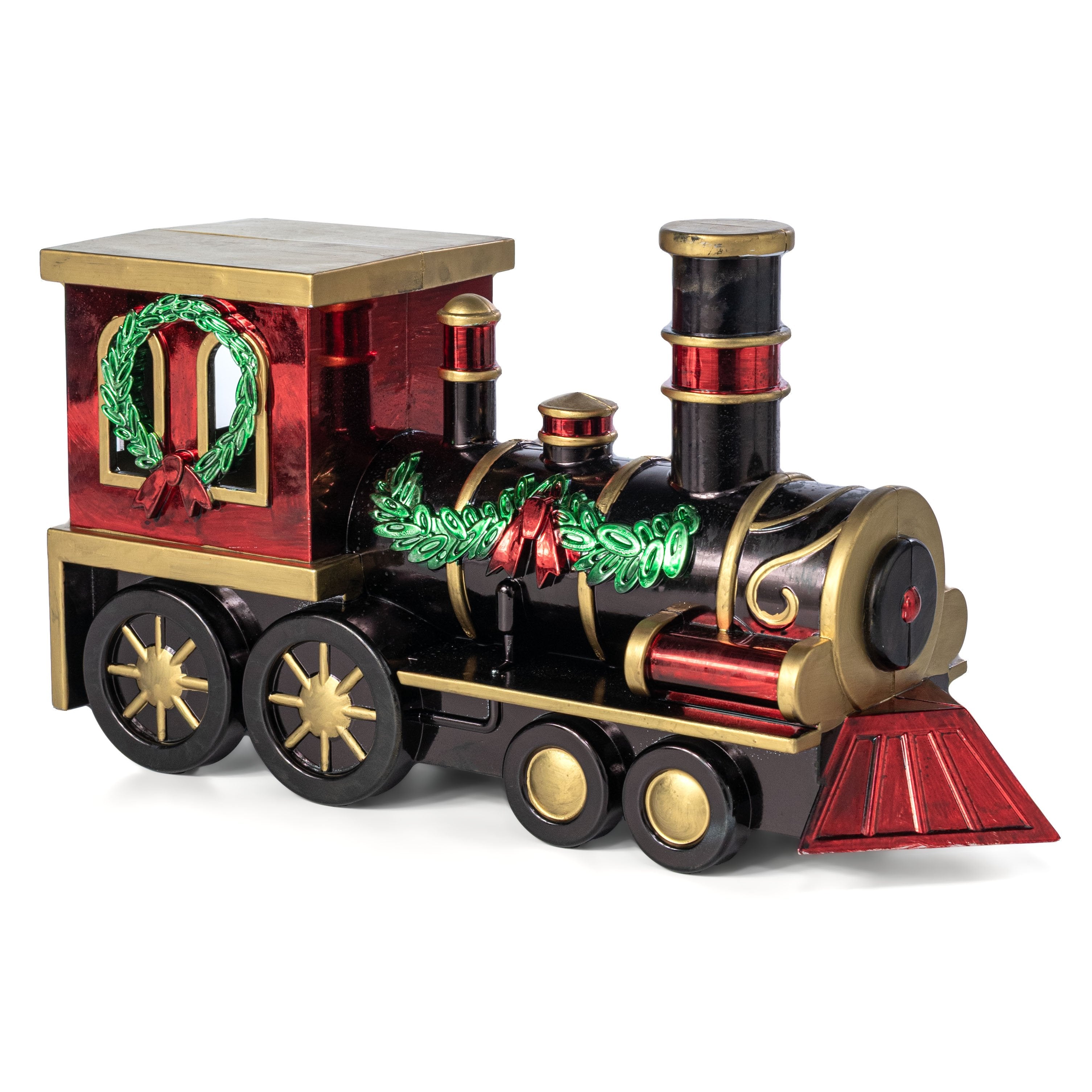 14" Christmas Train Engine Decoration Item Number: XC7256MK