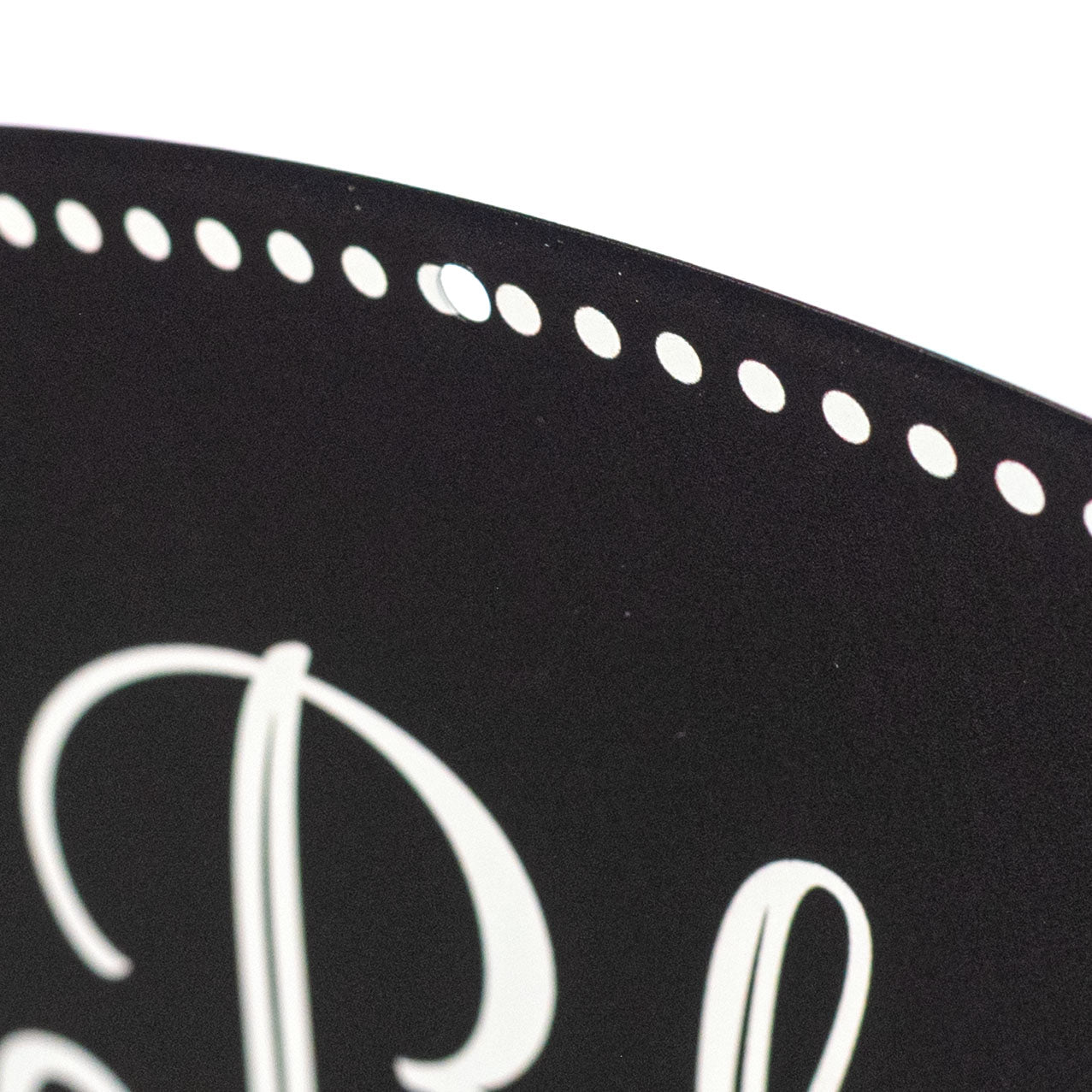 15" Oval Metal Sign: Bloom With Grace Daisies detail photo 3
