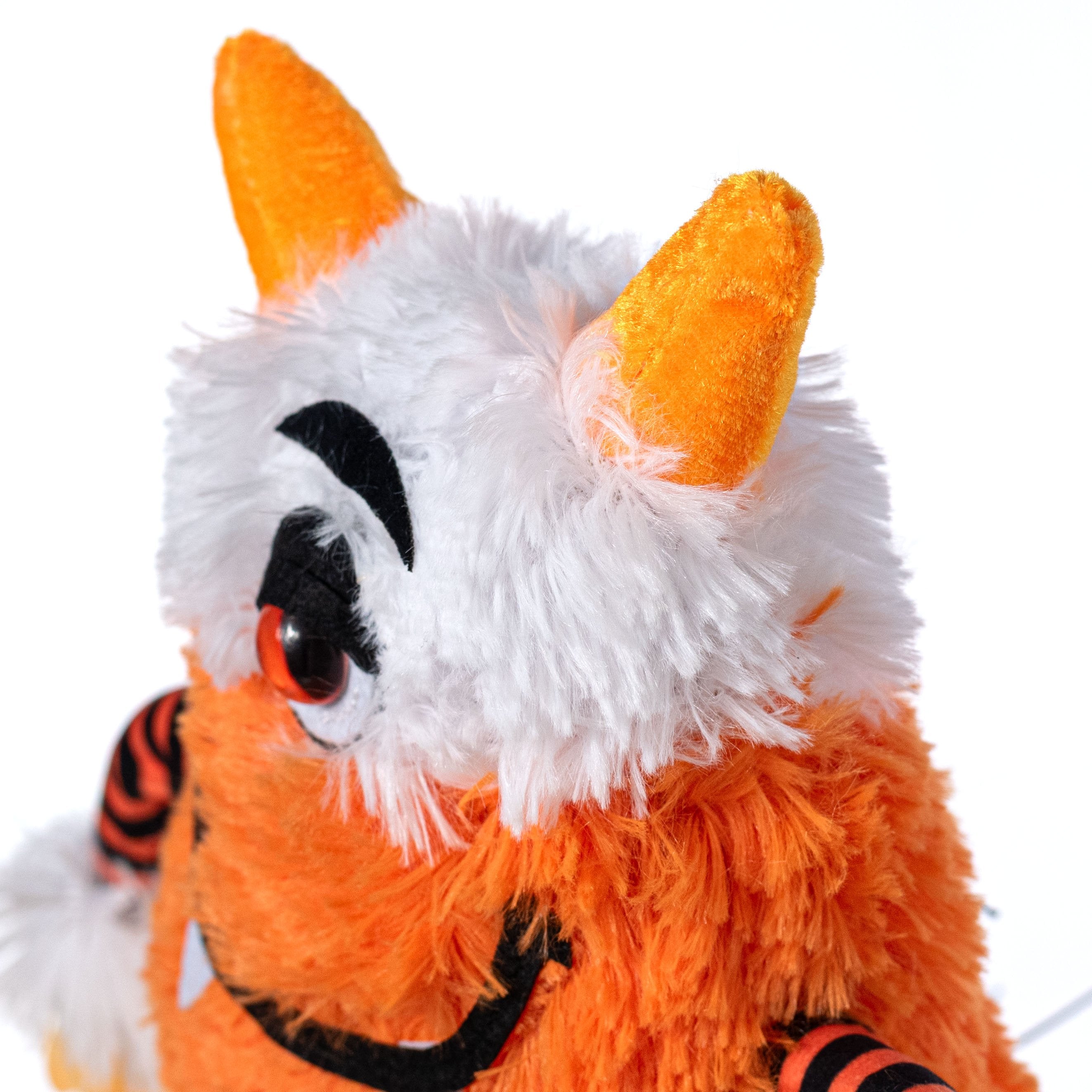 15" Plush Candy Corn Halloween Monster Wreath Decor detail photo 5