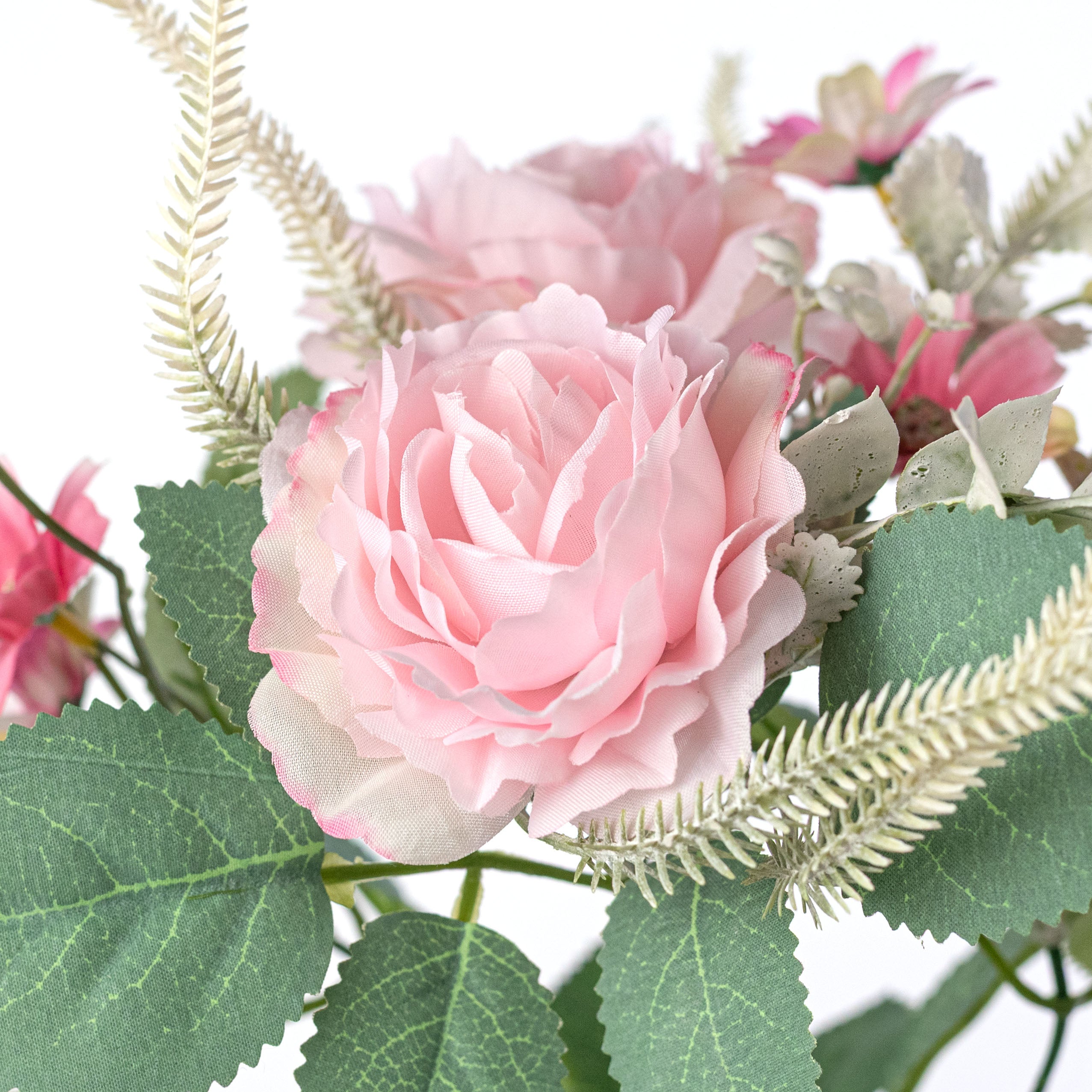 15" Roses Mix Bush: Blush Pink Lifestyle Photo