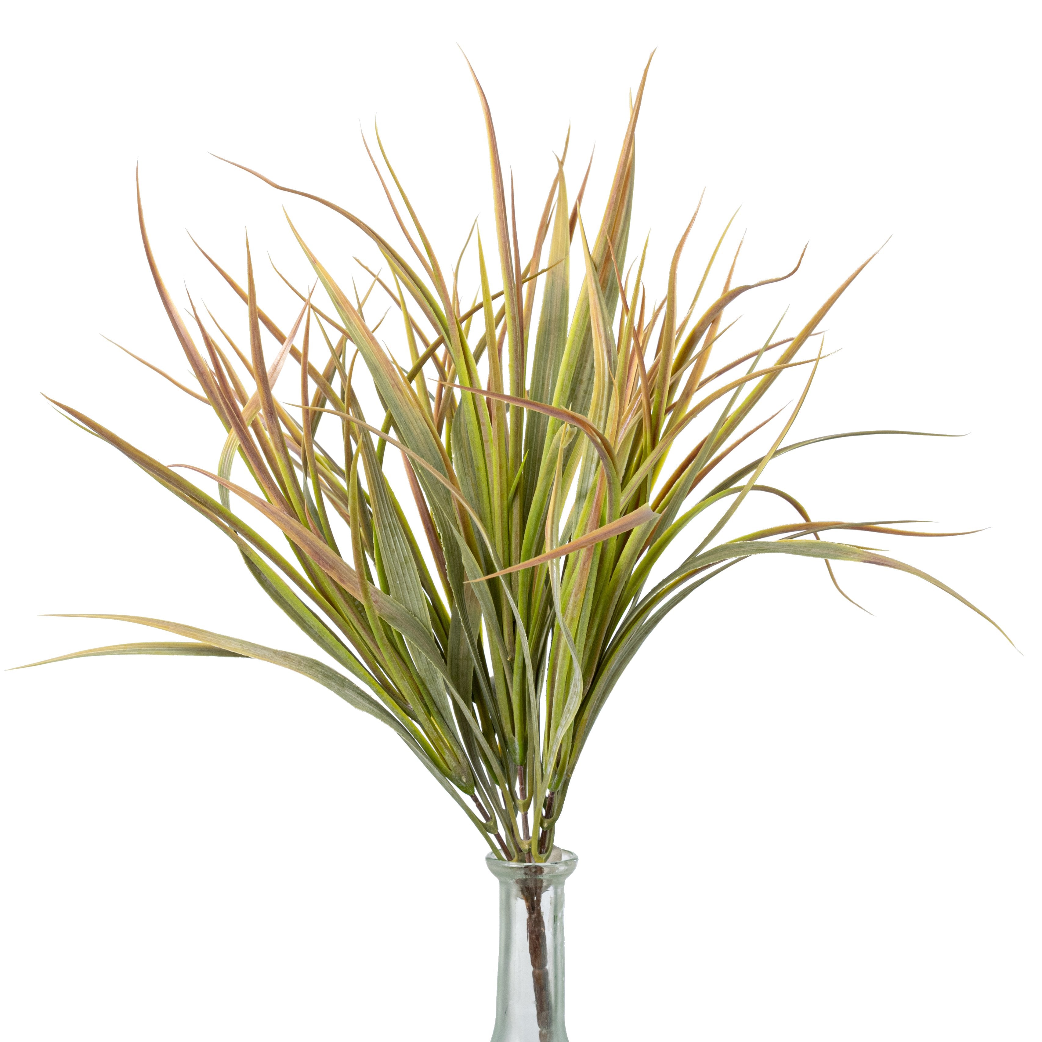 16" Artificial Grass Bush: Dusty Sage & Beige Item Number: FG642679