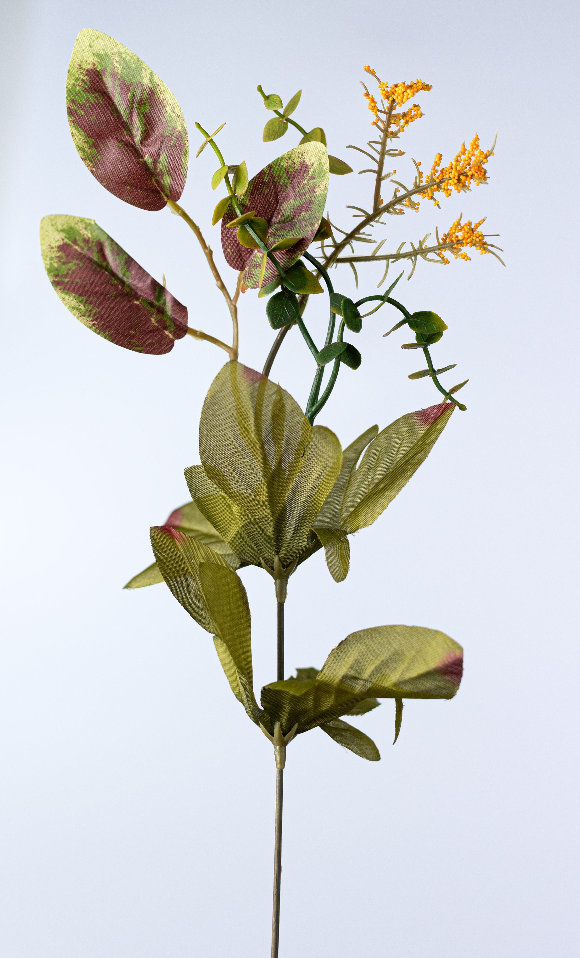 18" Fall Zinnia Filler Bush: Golden Yellow (14 Stem) detail photo 4