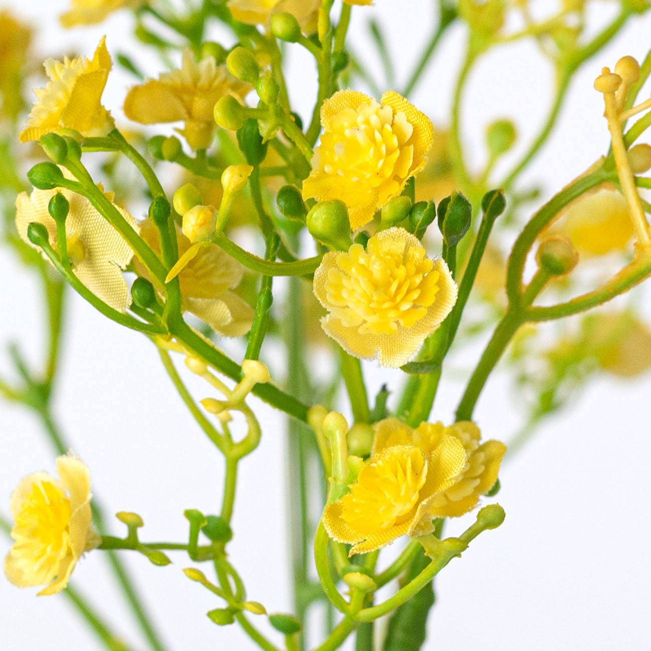 18" Gypso Baby's Breath Spray: Yellow Lifestyle Photo