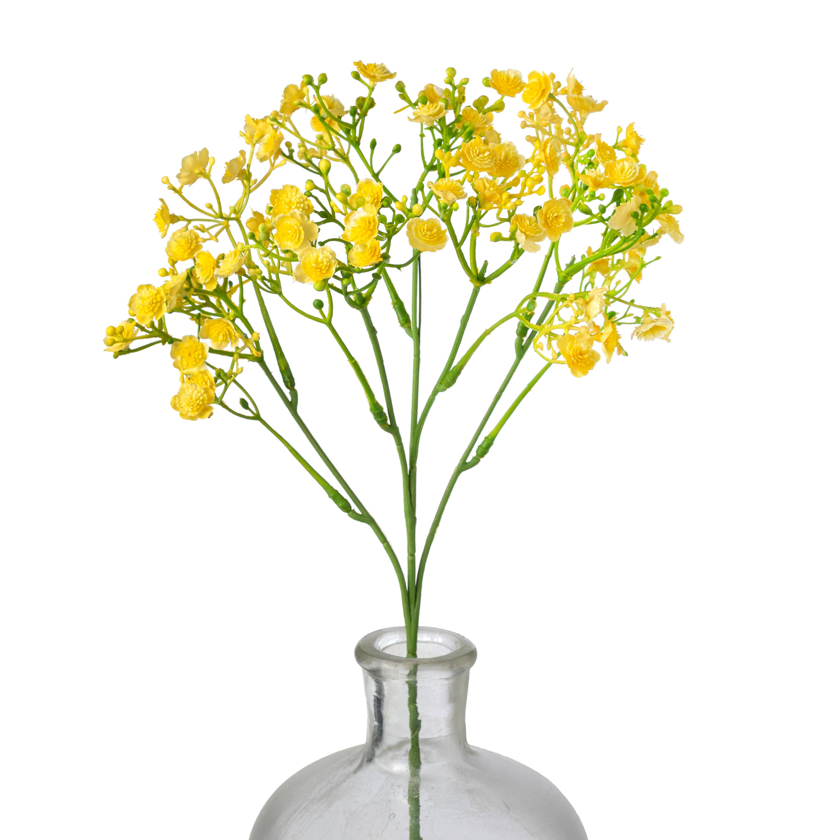 18" Gypso Baby's Breath Spray: Yellow Item Number: 64053YW