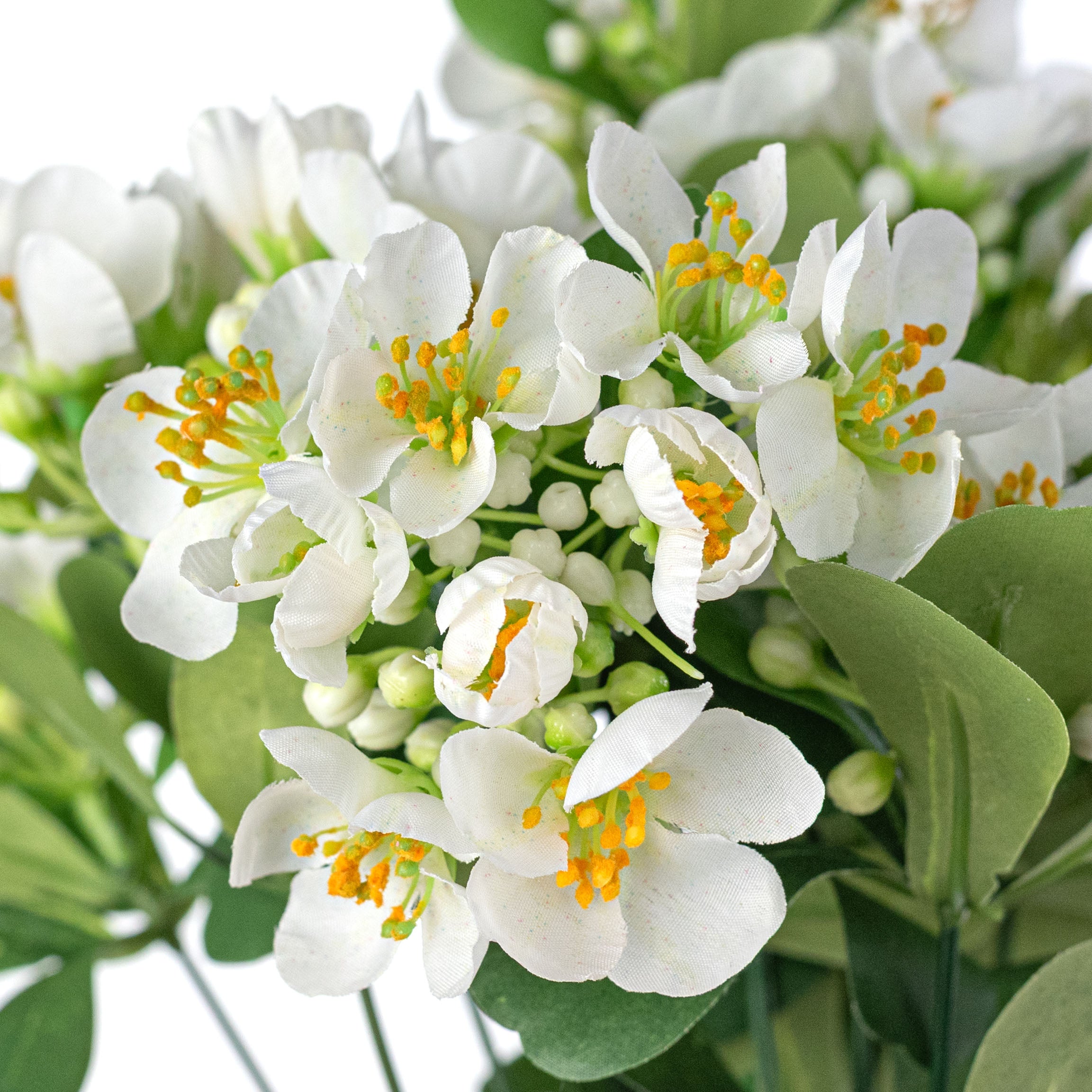 19" Jasmine Blossom Bush: Cream White (12 Stem) Lifestyle Photo