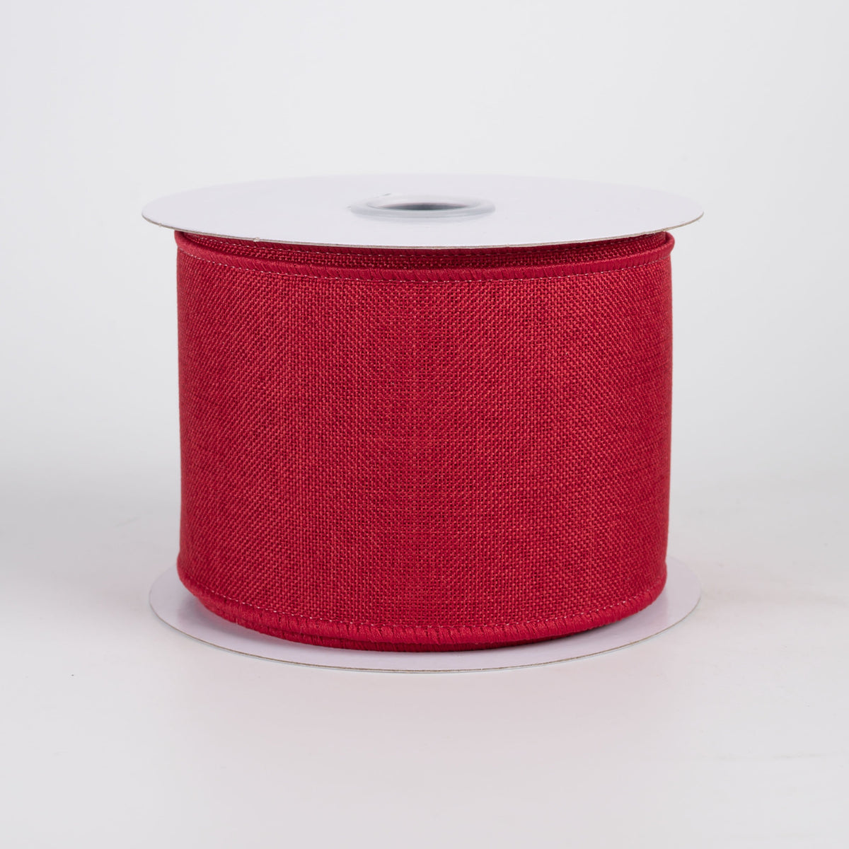 2.5" Royal Burlap Ribbon: Cranberry Red (10 Yards) Item Number: RG1279Y6