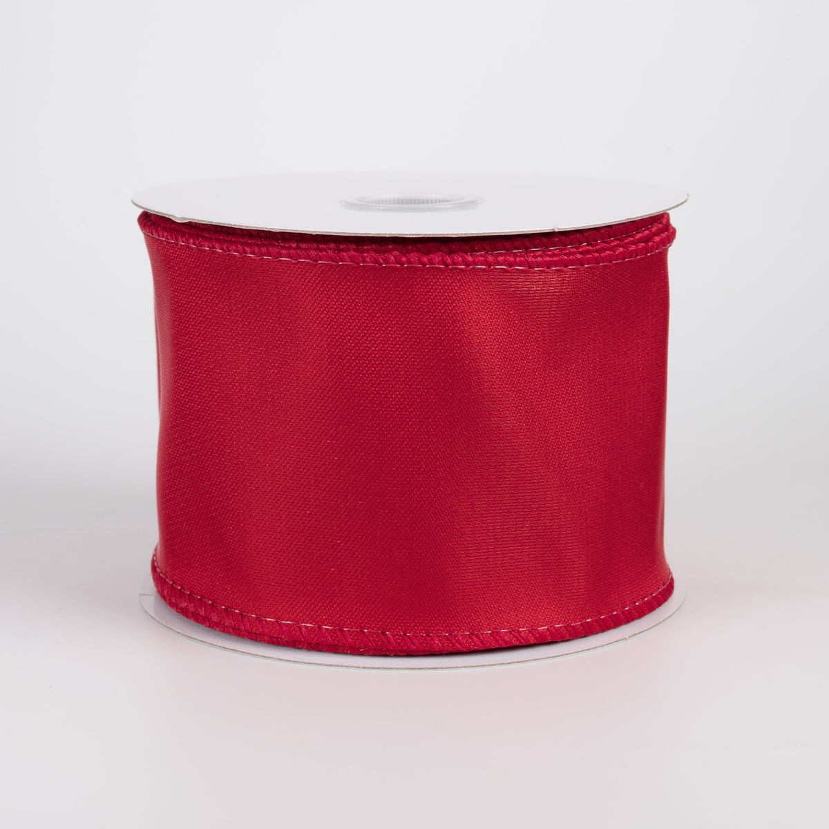 2.5" Susannah Satin Ribbon: Red (10 Yards) Item Number: 72609-40-12