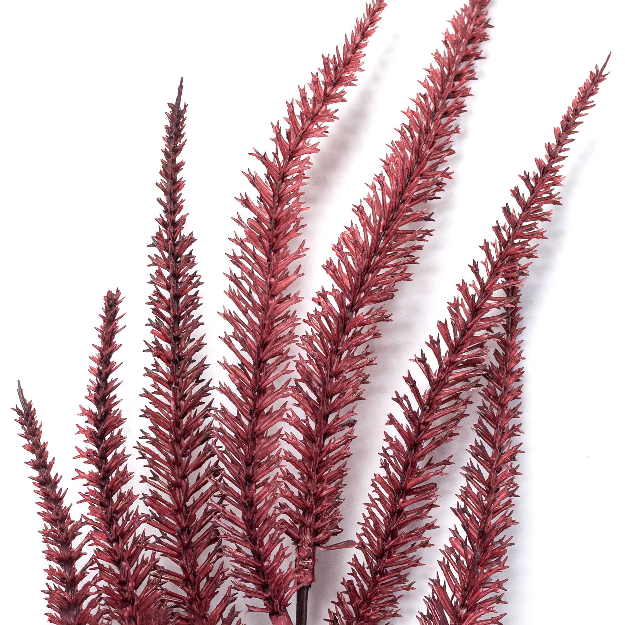 20" Lavender Spike Bush: Burgundy (7 Stem) Lifestyle Photo