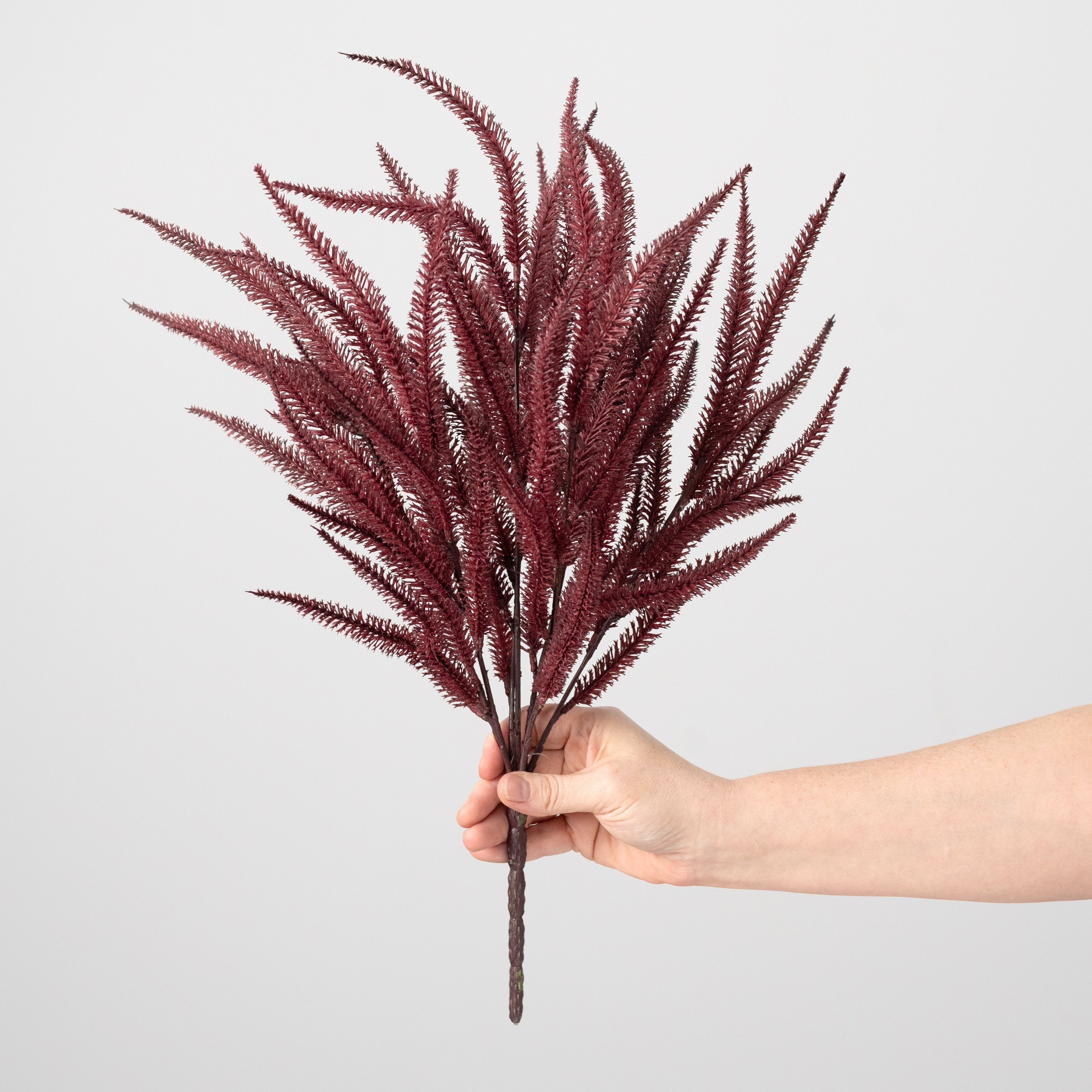 20" Lavender Spike Bush: Burgundy (7 Stem) detail photo 3