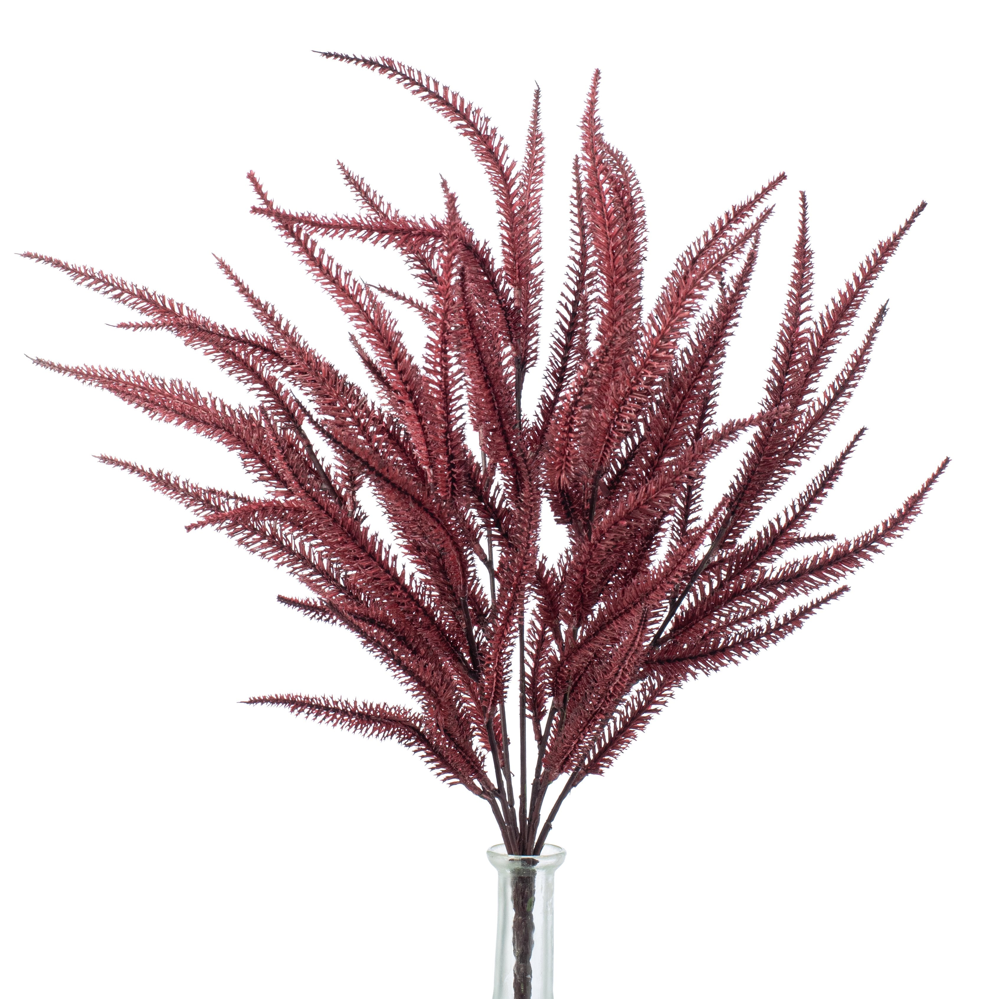 20" Lavender Spike Bush: Burgundy (7 Stem) Item Number: 85949-BG