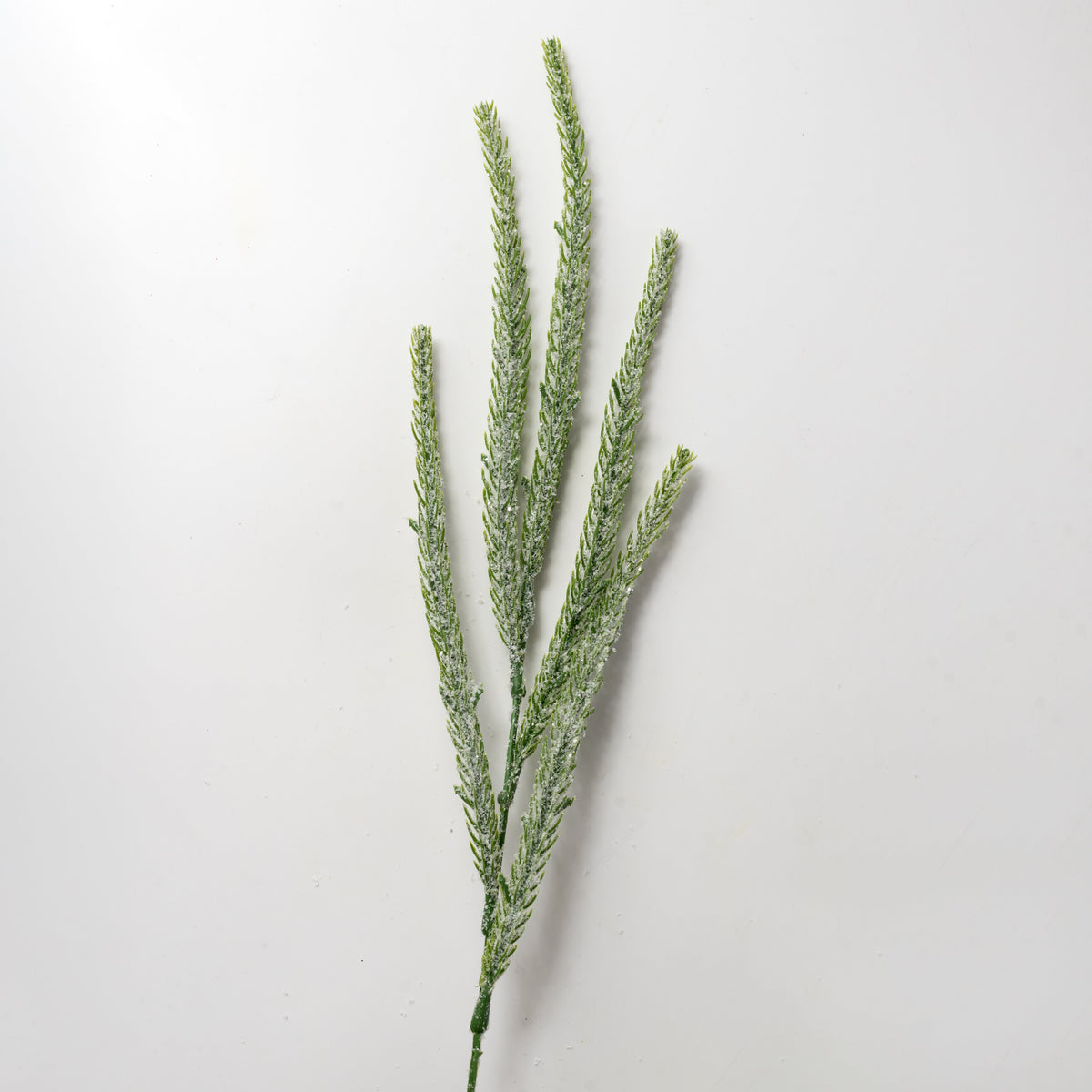 21" Flocked Soft Touch Pine Bush detail photo 4