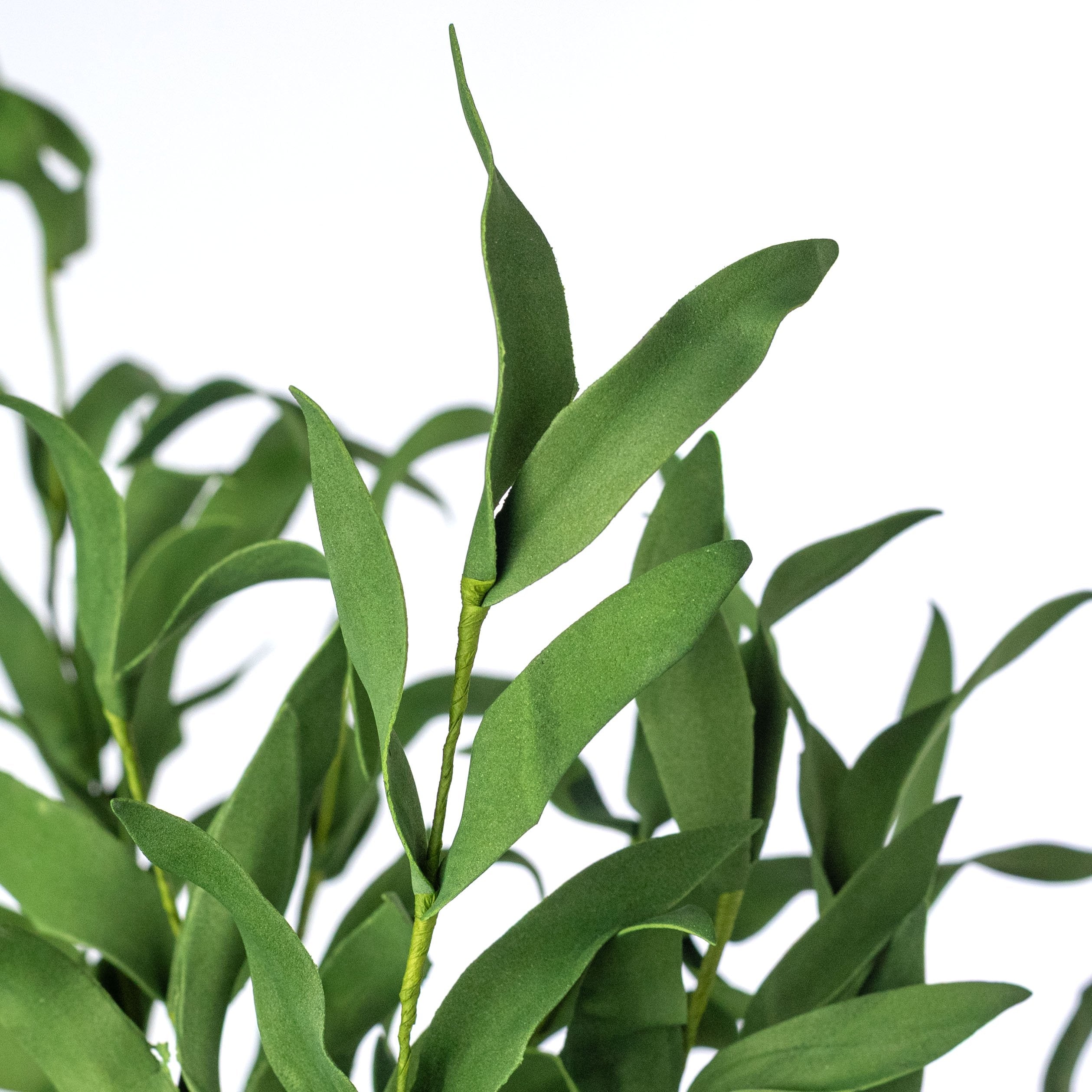 21" Foam Herb Leaves Bush: Green Lifestyle Photo