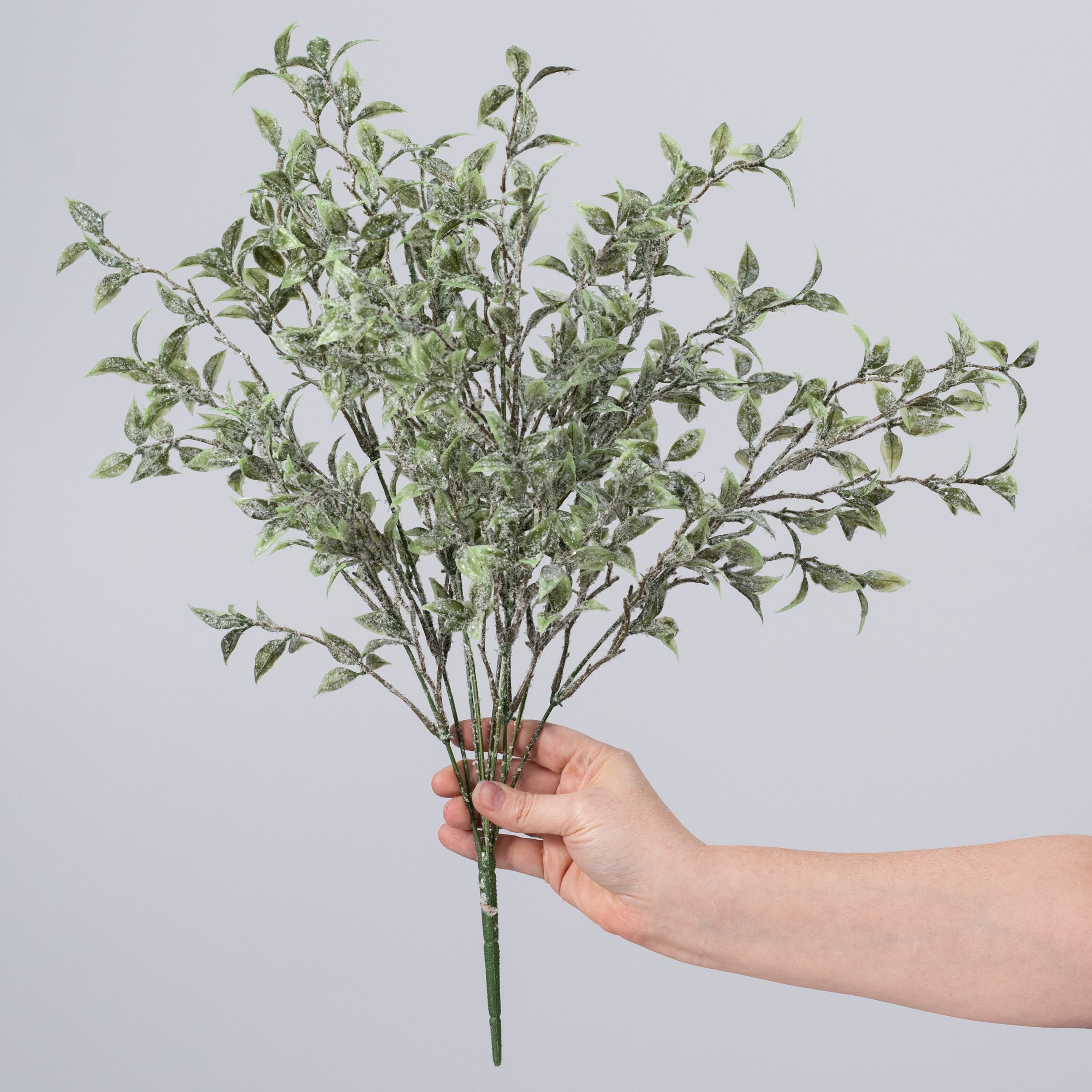 21" Iced Tea Leaf Bush (9 Stem) detail photo 3