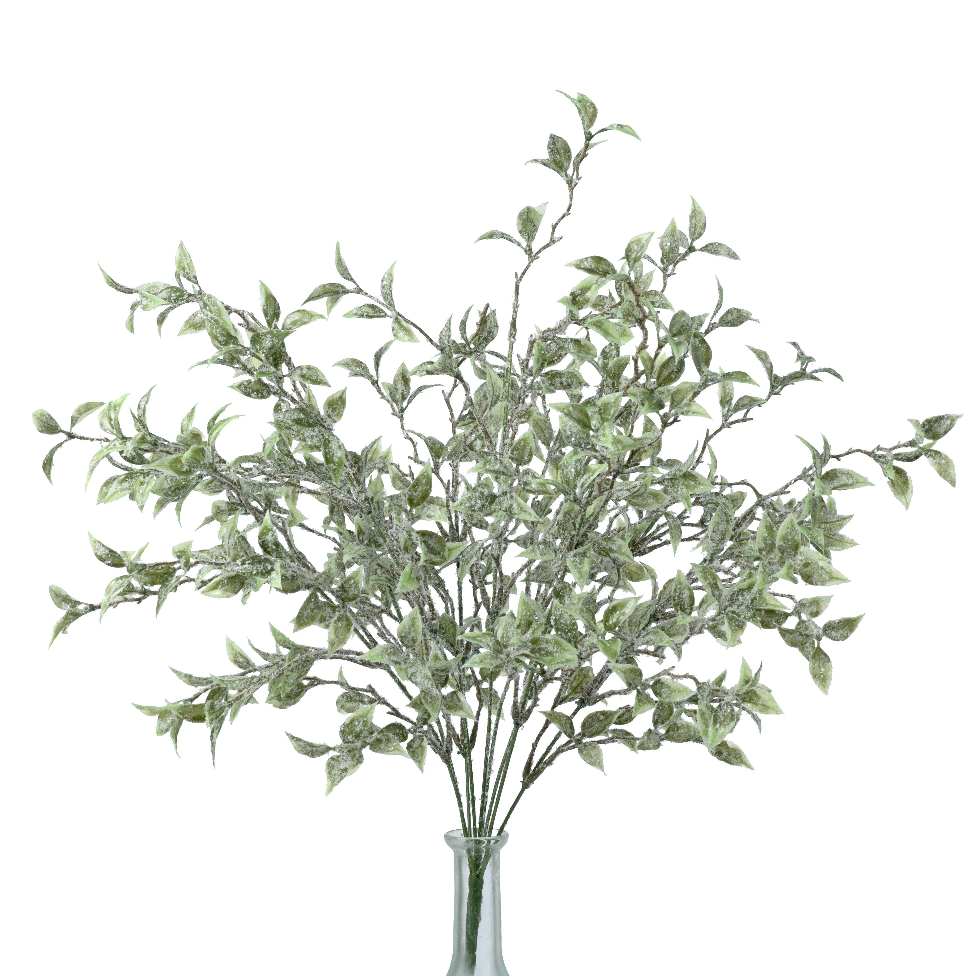 21" Iced Tea Leaf Bush (9 Stem) Item Number: 85253