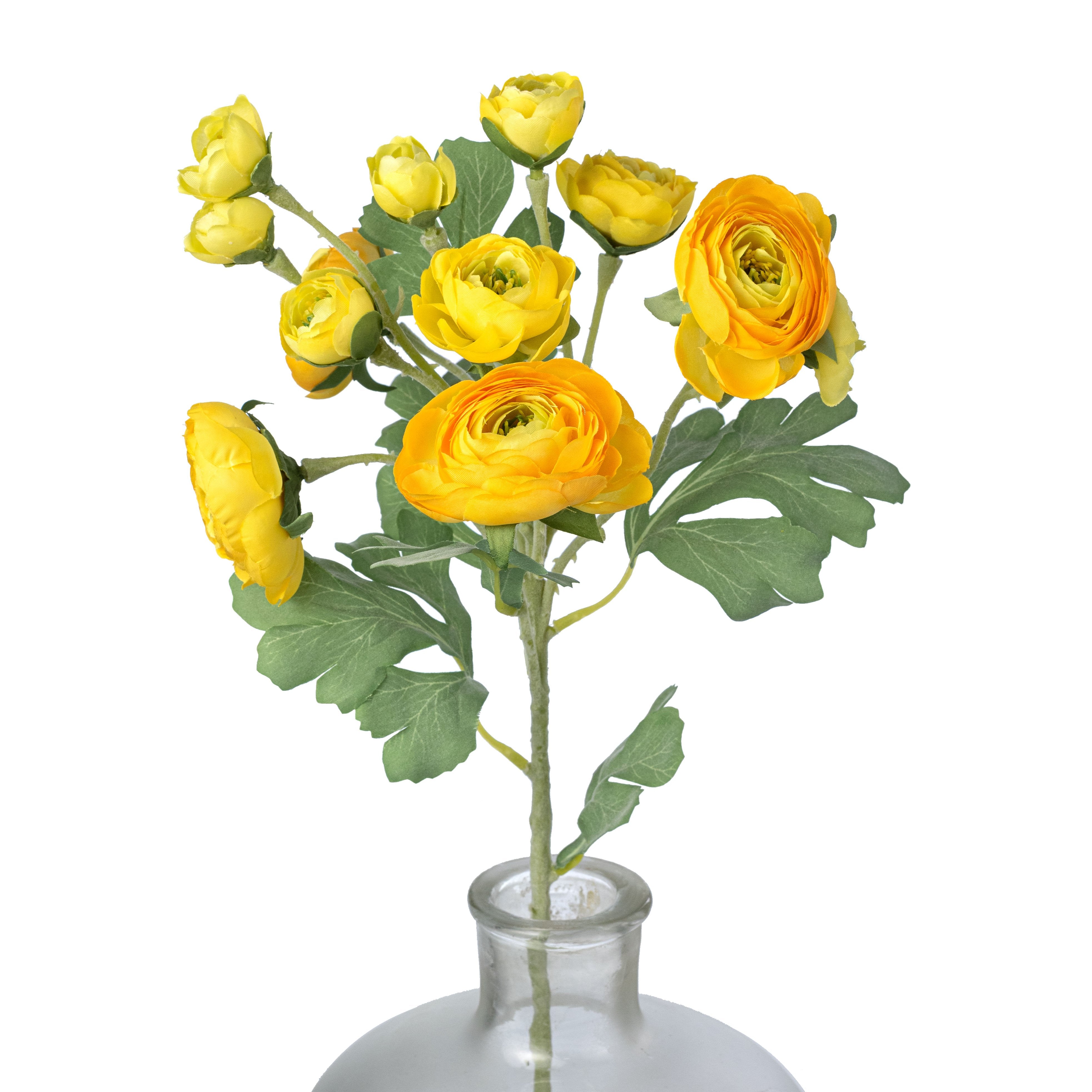 21" Ranunculus Spray: Yellow Item Number: 2280021YL