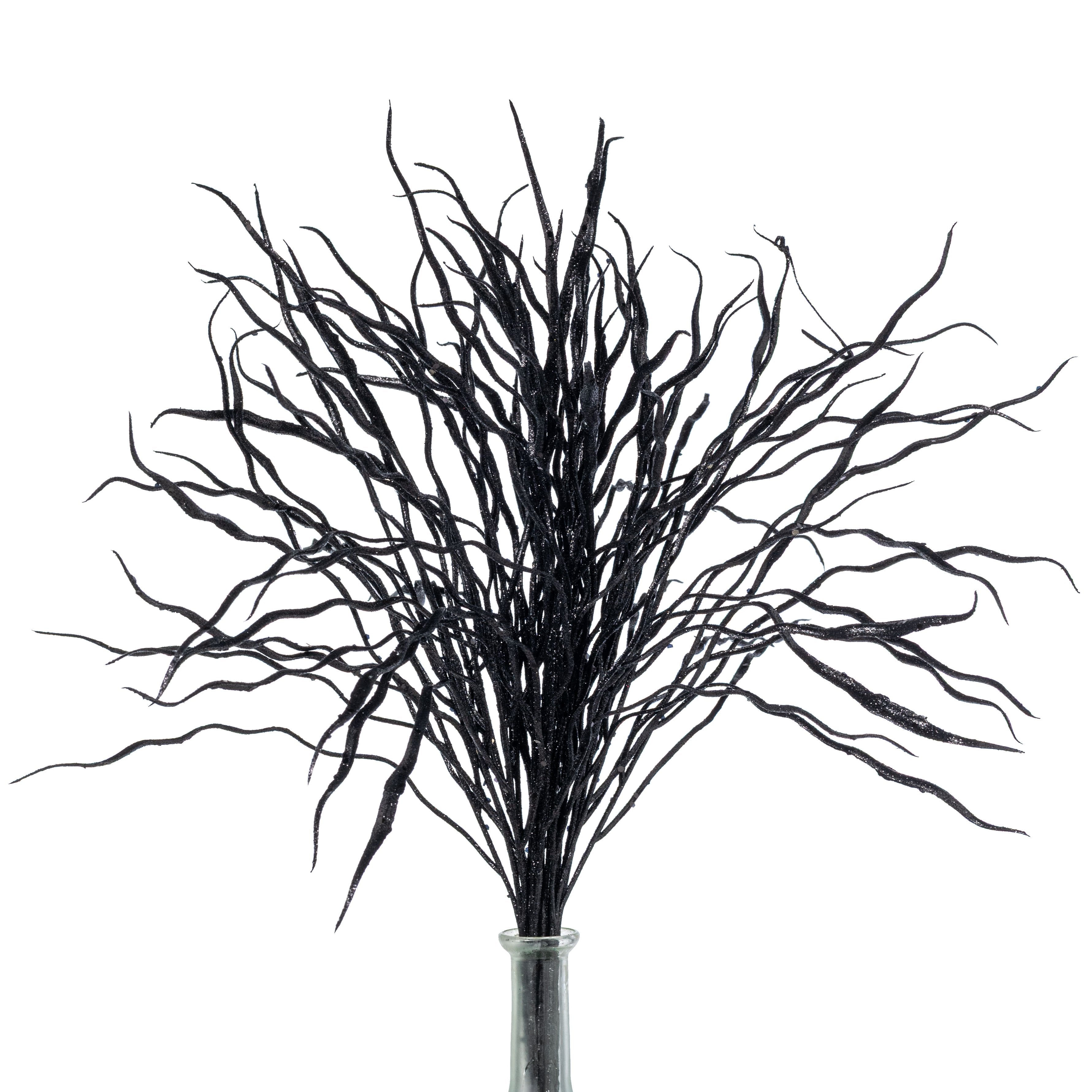 21" Twig Broom Bundle: Black (8 Stem) Item Number: 57312BK
