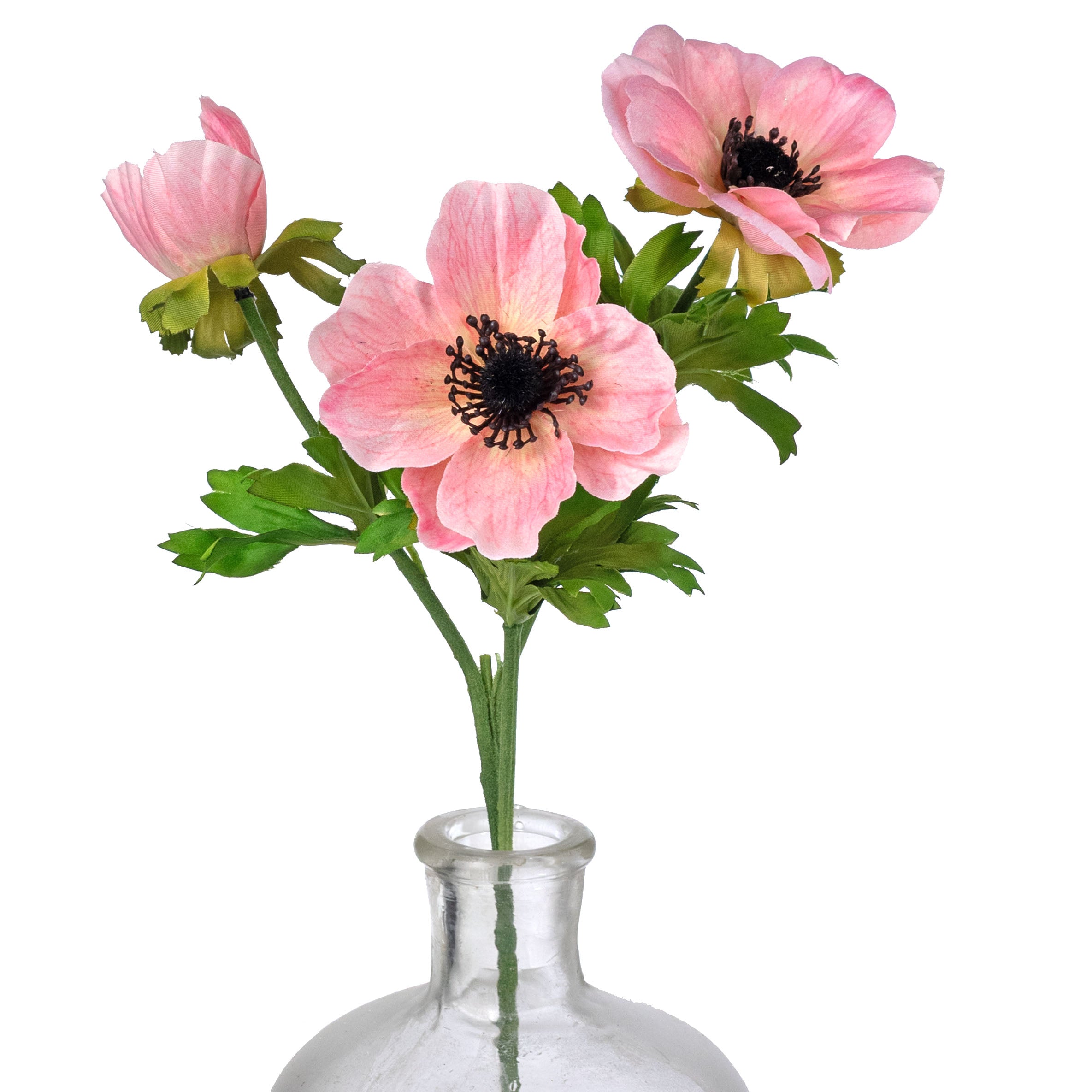 22" Anemone Flower Spray: Pink Item Number: 220775