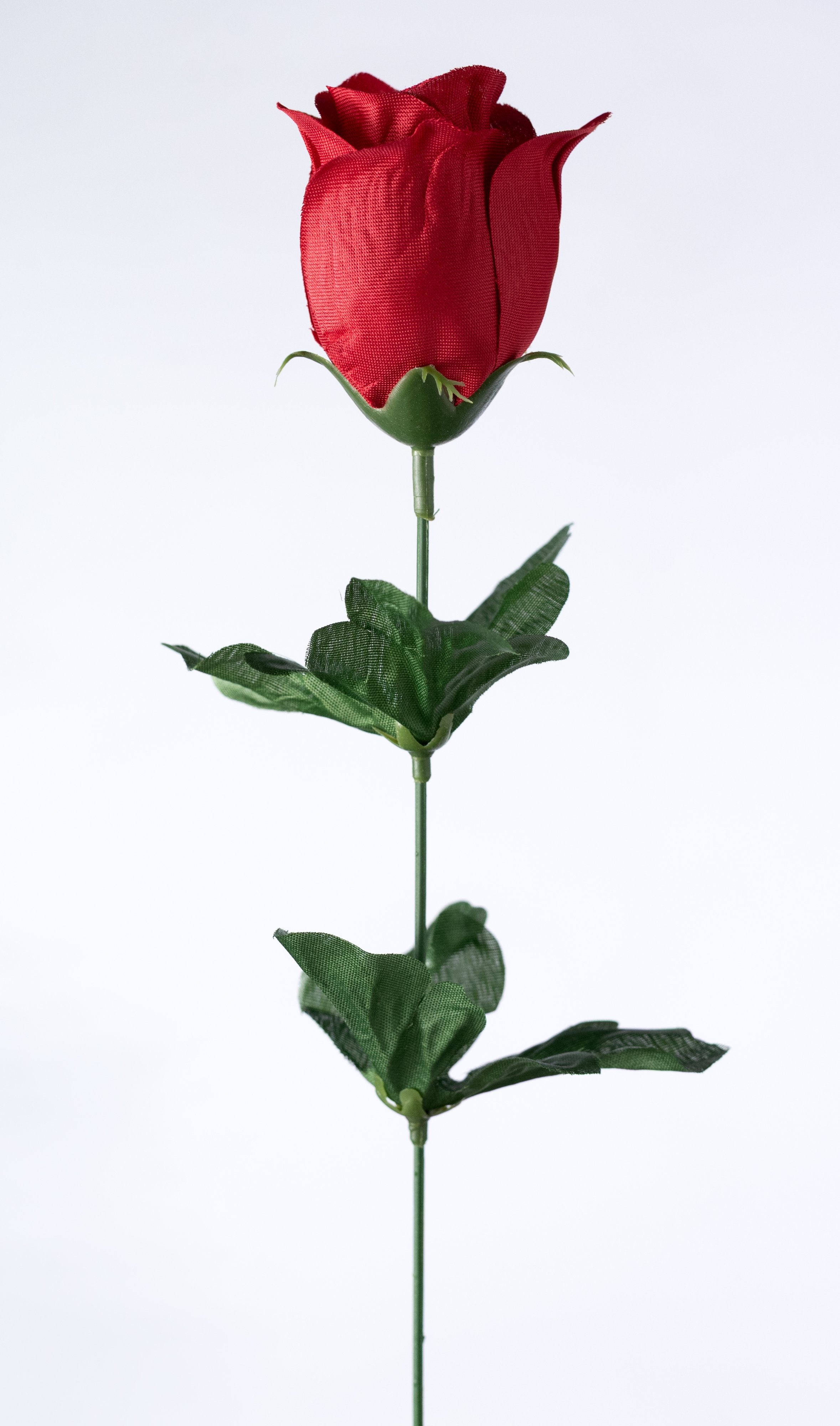 22" Peony Hydrangea Rose Bud Bush: Red, White & Blue (18 Stem) detail photo 4