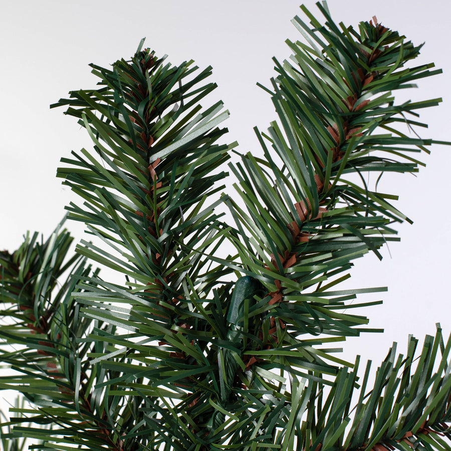 18" Sugar Pine Pick: Two-Tone Green