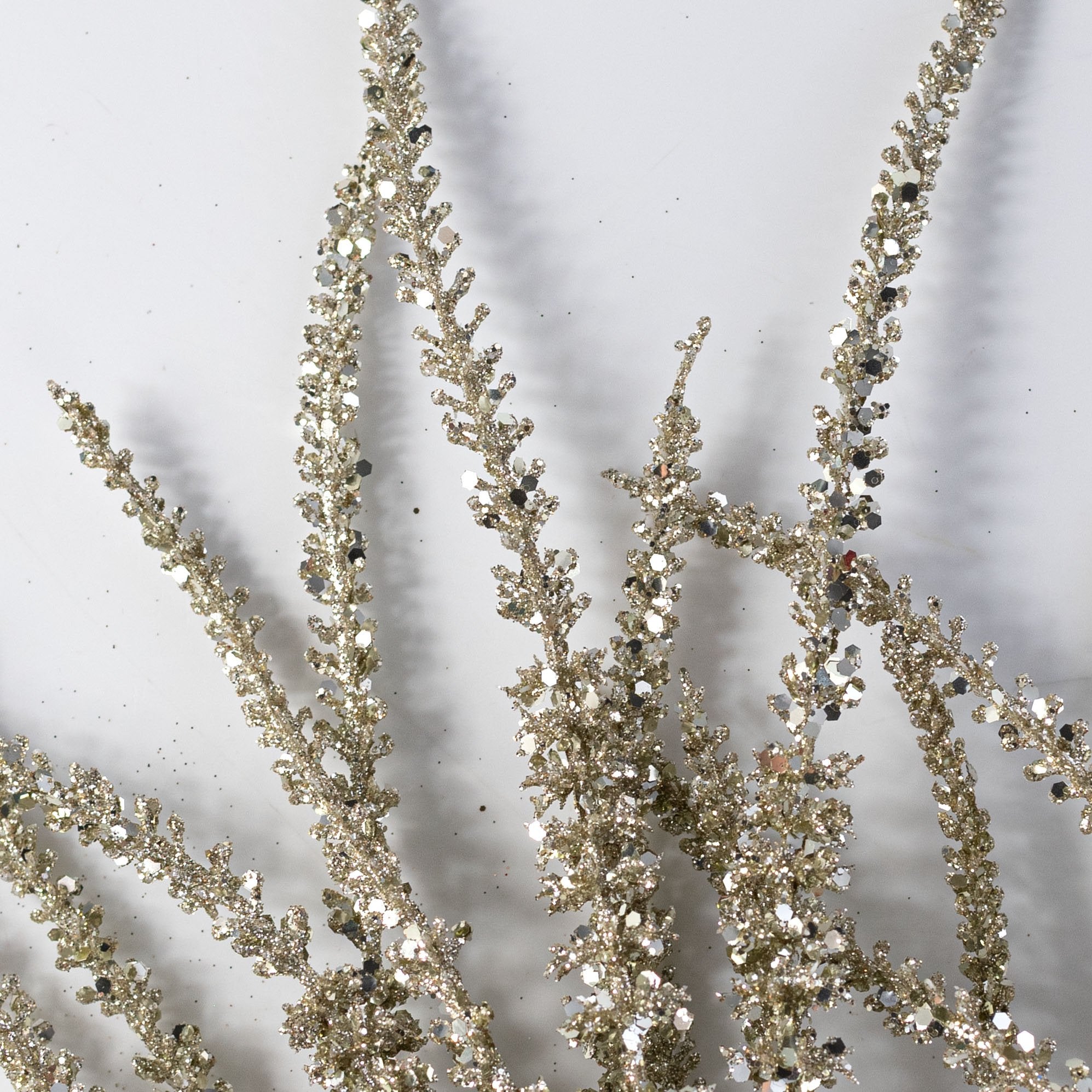 24" Artificial Lavender Bush: Champagne Gold (5 Stem) Lifestyle Photo