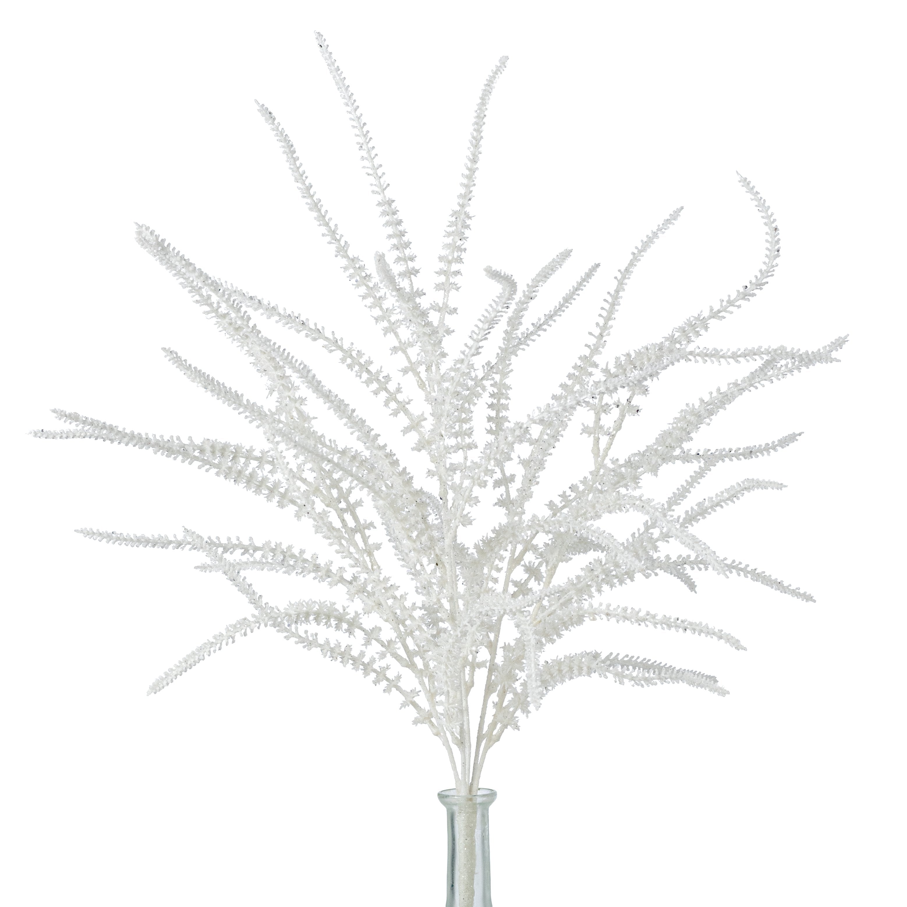 24" Artificial Lavender Bush: White (5 Stem) Item Number: 85803-WT