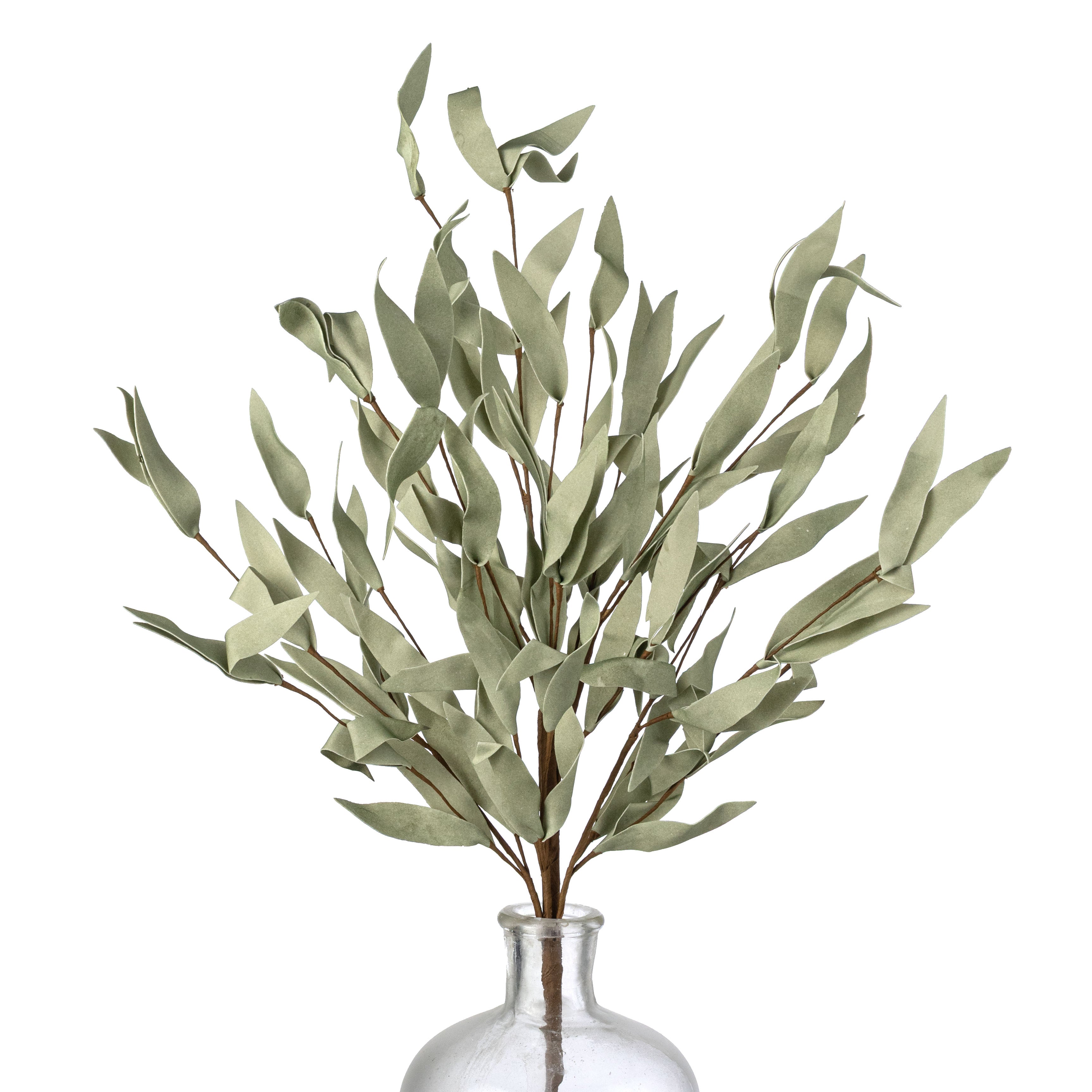 24" EVA Foam Herb Leaves Bush: Dusty Sage Item Number: ISB72665