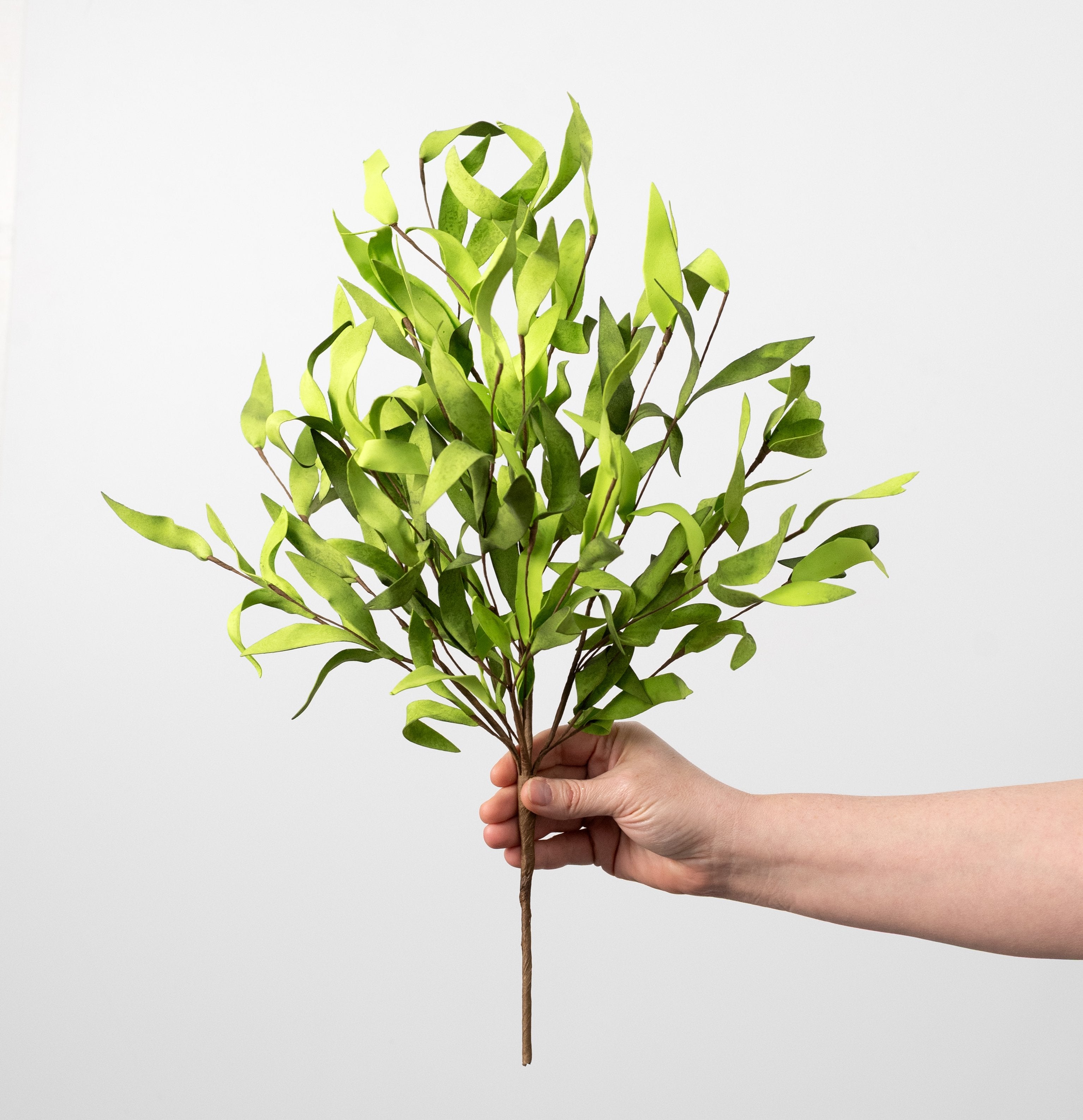 24" EVA Foam Herb Leaves Bush: Mixed Greens detail photo 3