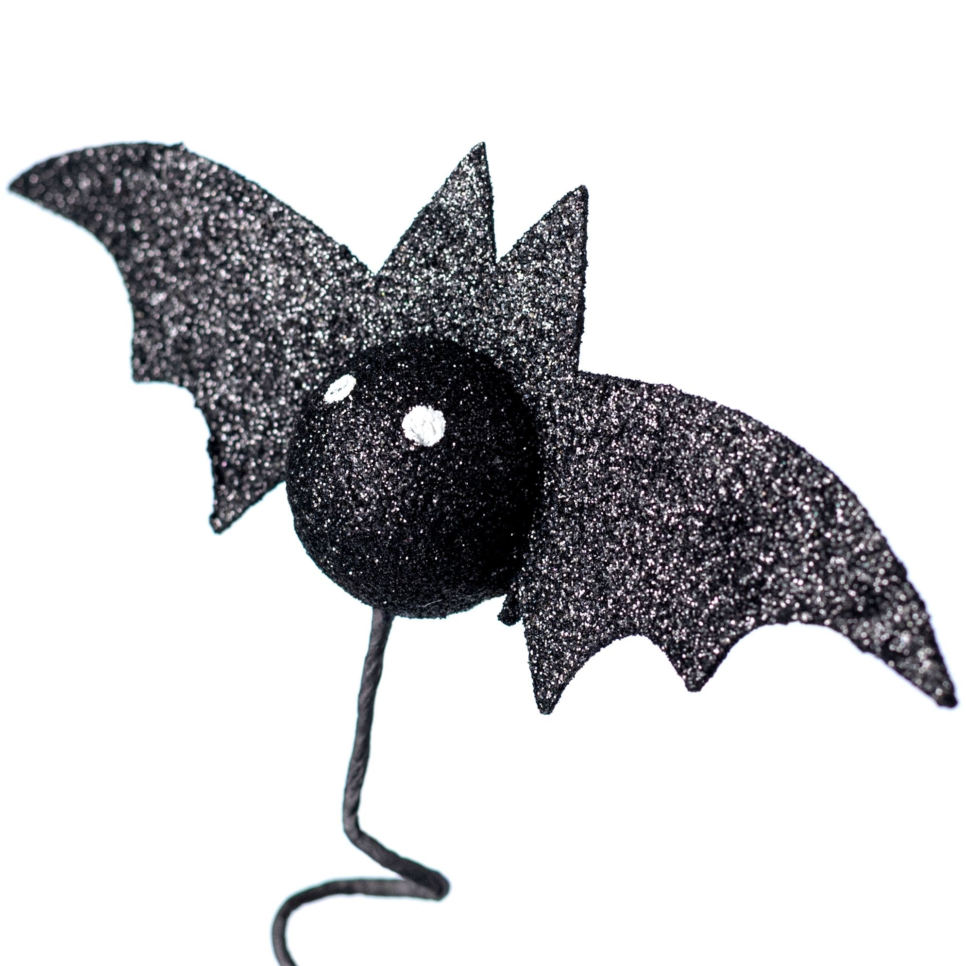24" Glitter Bats Spray: Black Lifestyle Photo