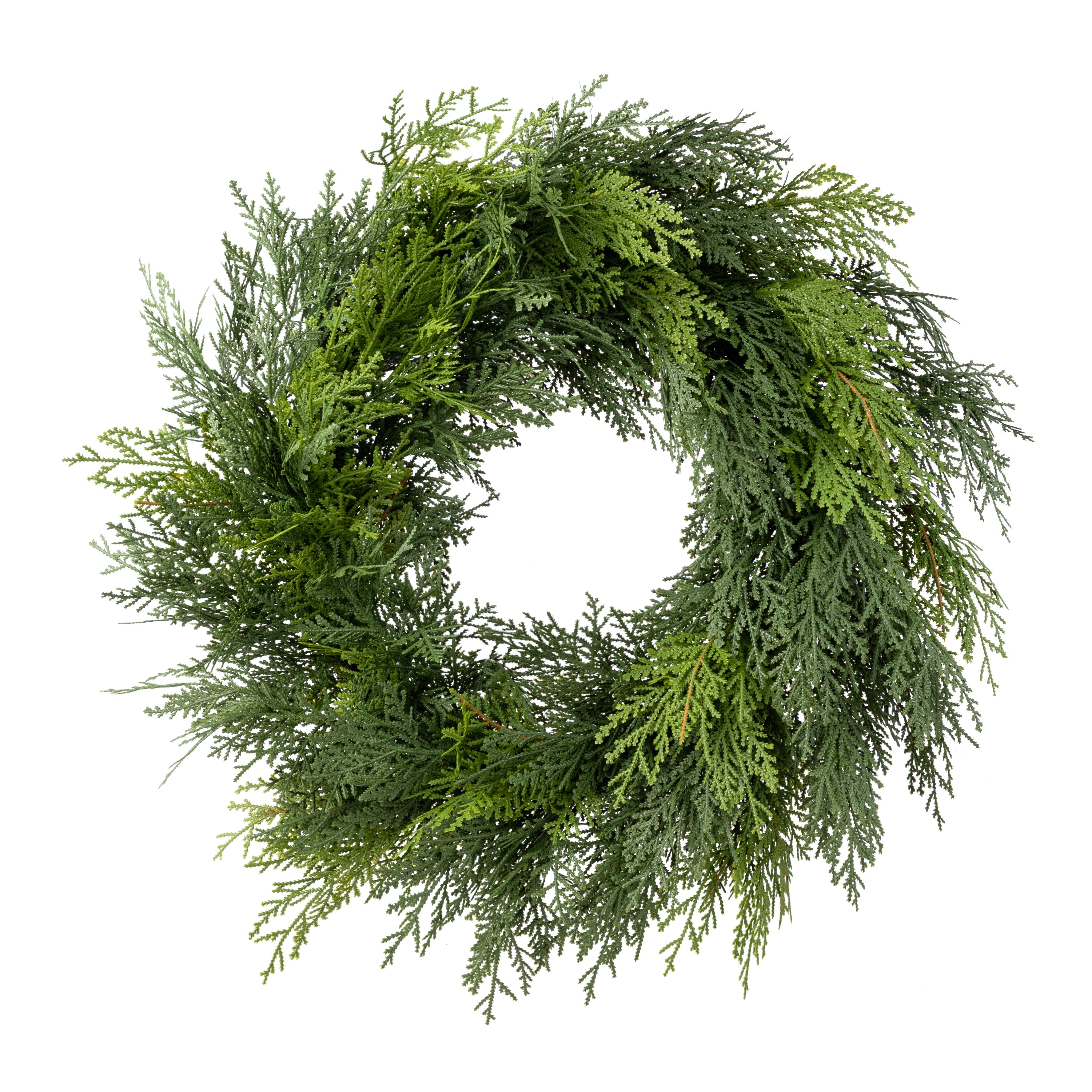 24" Western Cedar Wreath: Green Item Number: FG664009